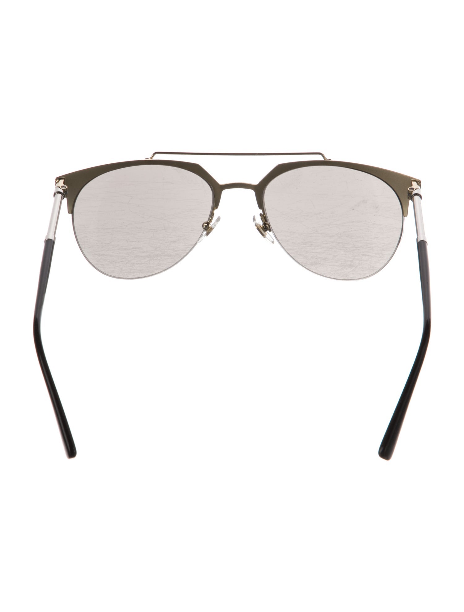 Versace Medusa Insignia Aviator Sunglasses