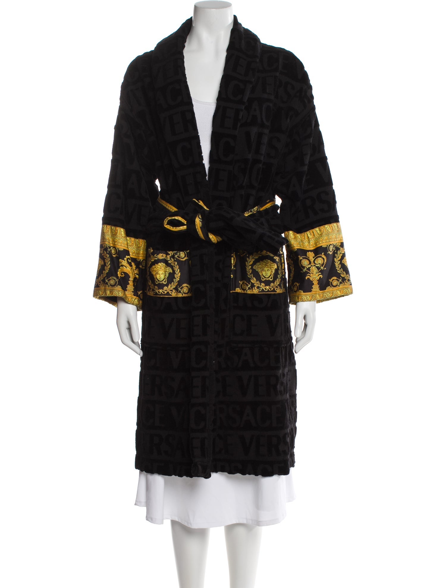 Versace Printed Robe