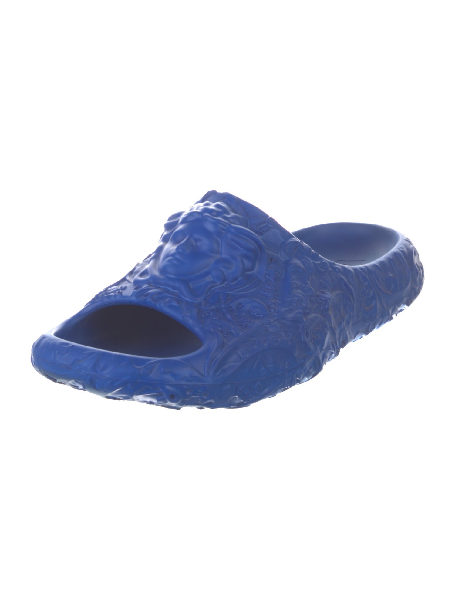 Versace Rubber Patterned Slides