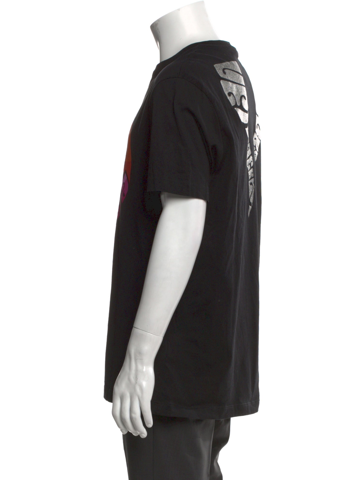 Versace Graphic Print Crew Neck T-Shirt