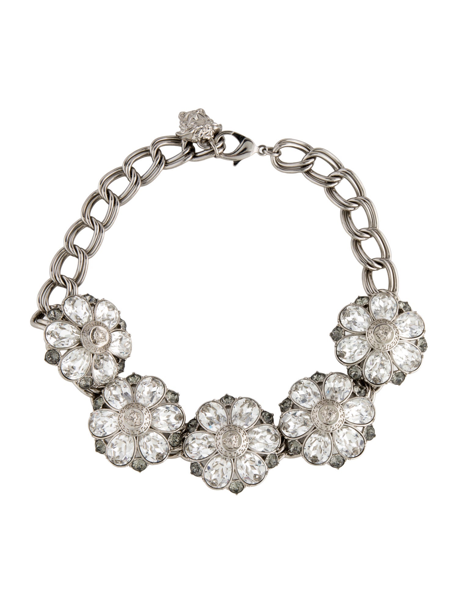 Versace Crystal Flower Choker