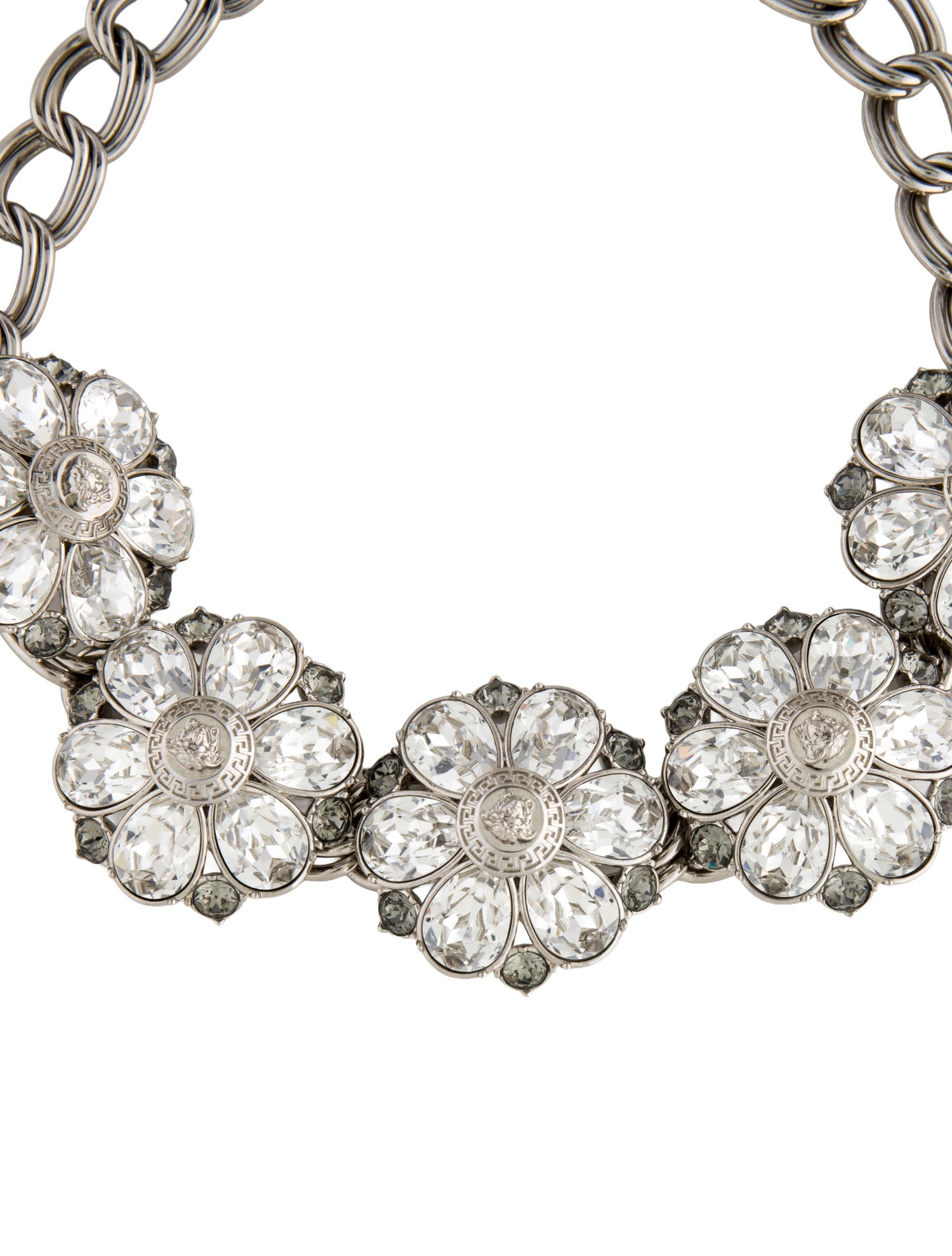 Versace Crystal Flower Choker