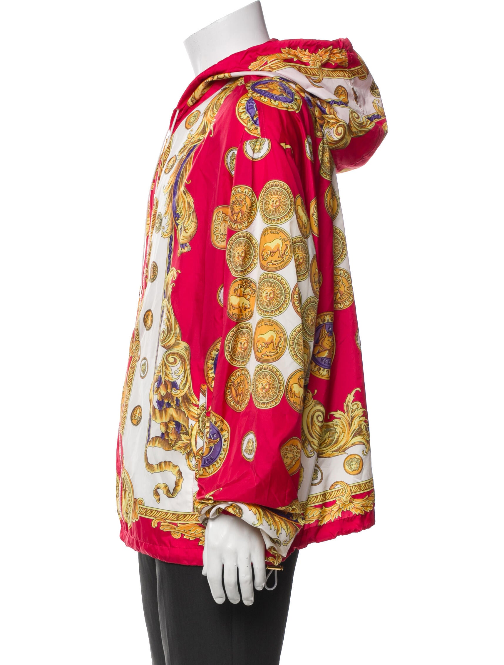 Versace Barocco Print Printed Jacket