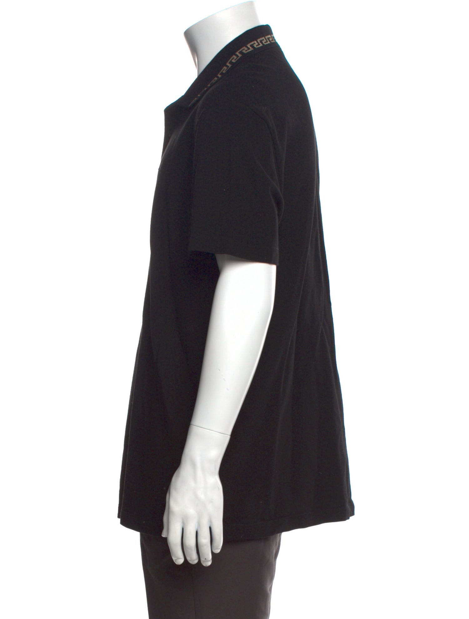 Versace Collar Short Sleeve Polo Shirt