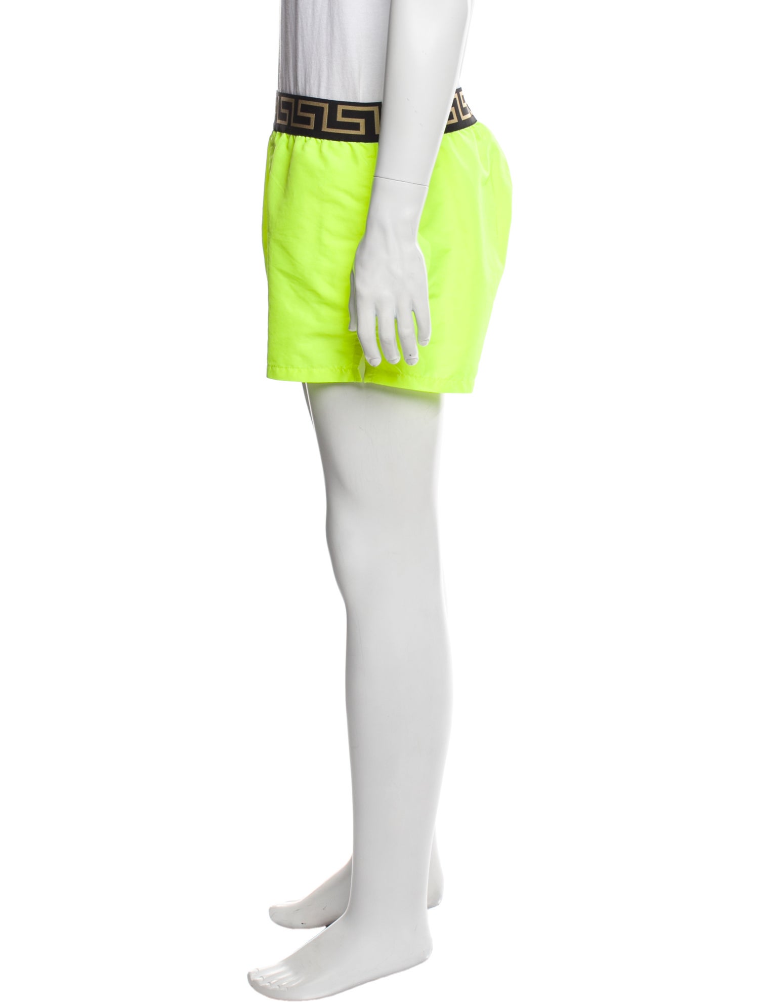 Versace Graphic Print Swim Trunks