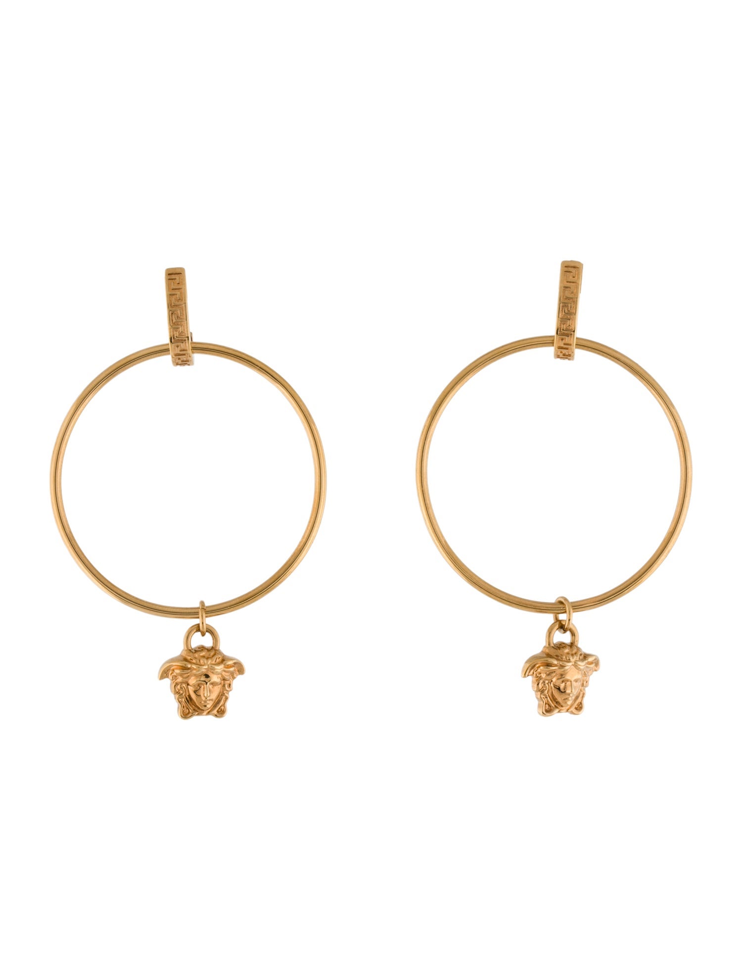 Versace Medusa Hoop Earrings