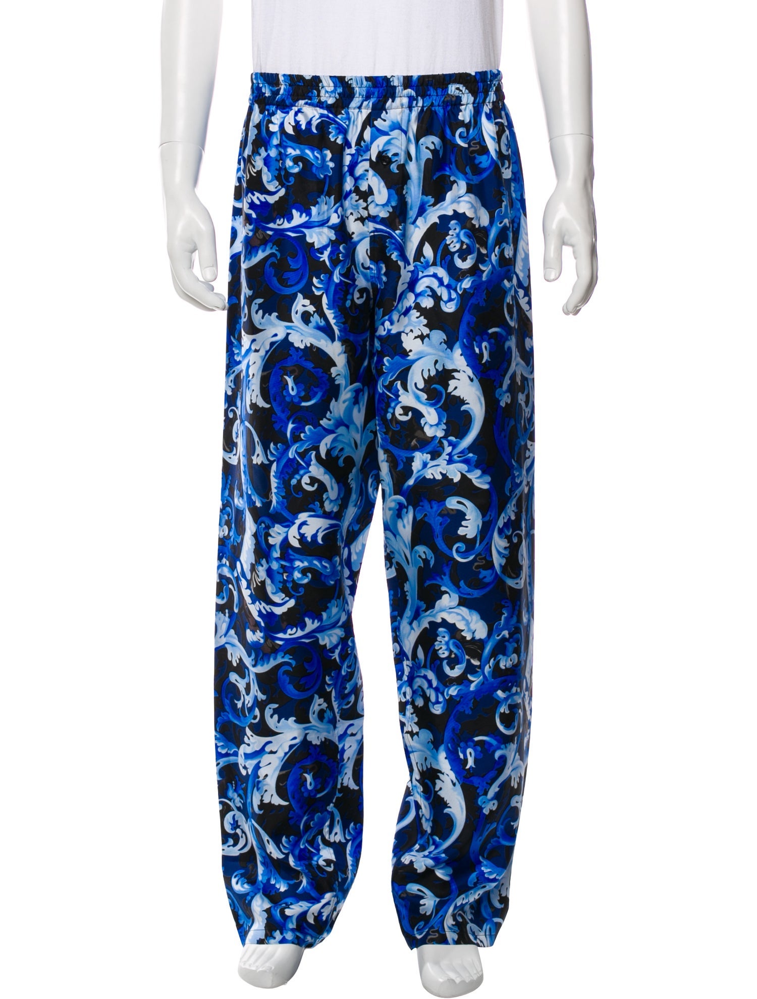Versace Silk Joggers w/ Tags