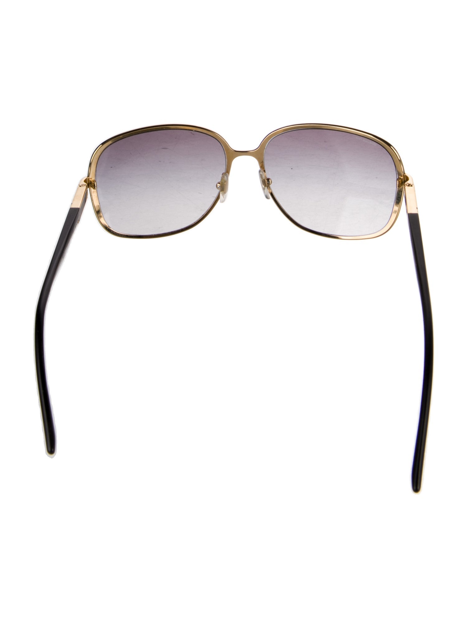 Versace Oversize Gradient Sunglasses