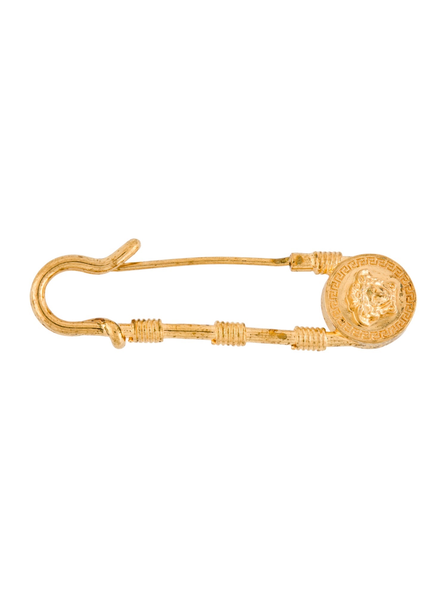 Versace Medusa Safety Pin