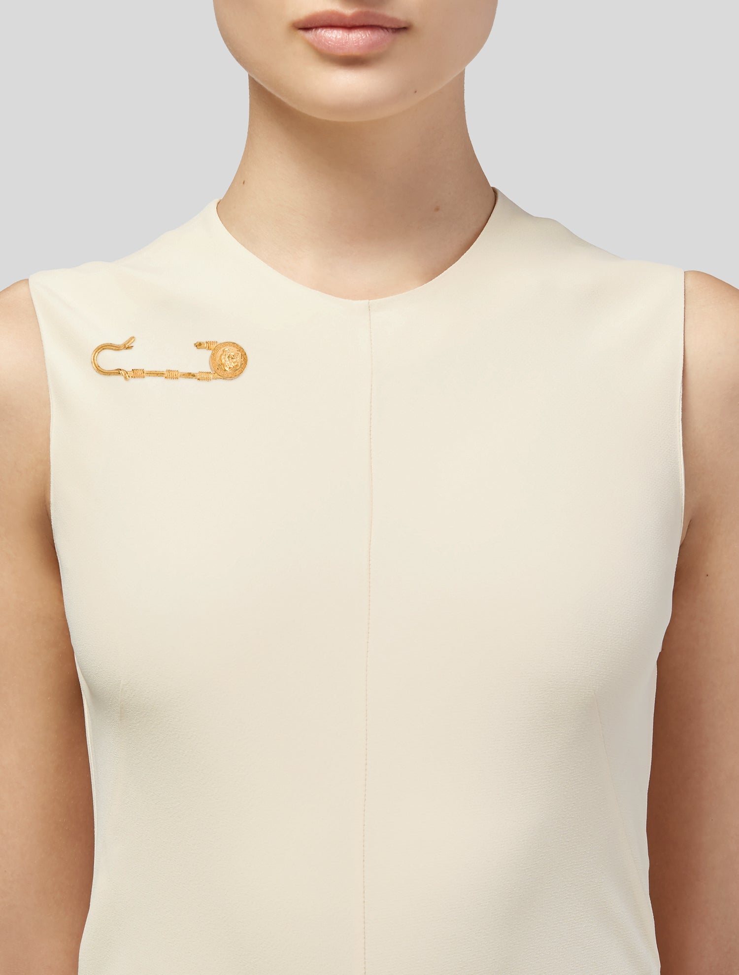 Versace Medusa Safety Pin
