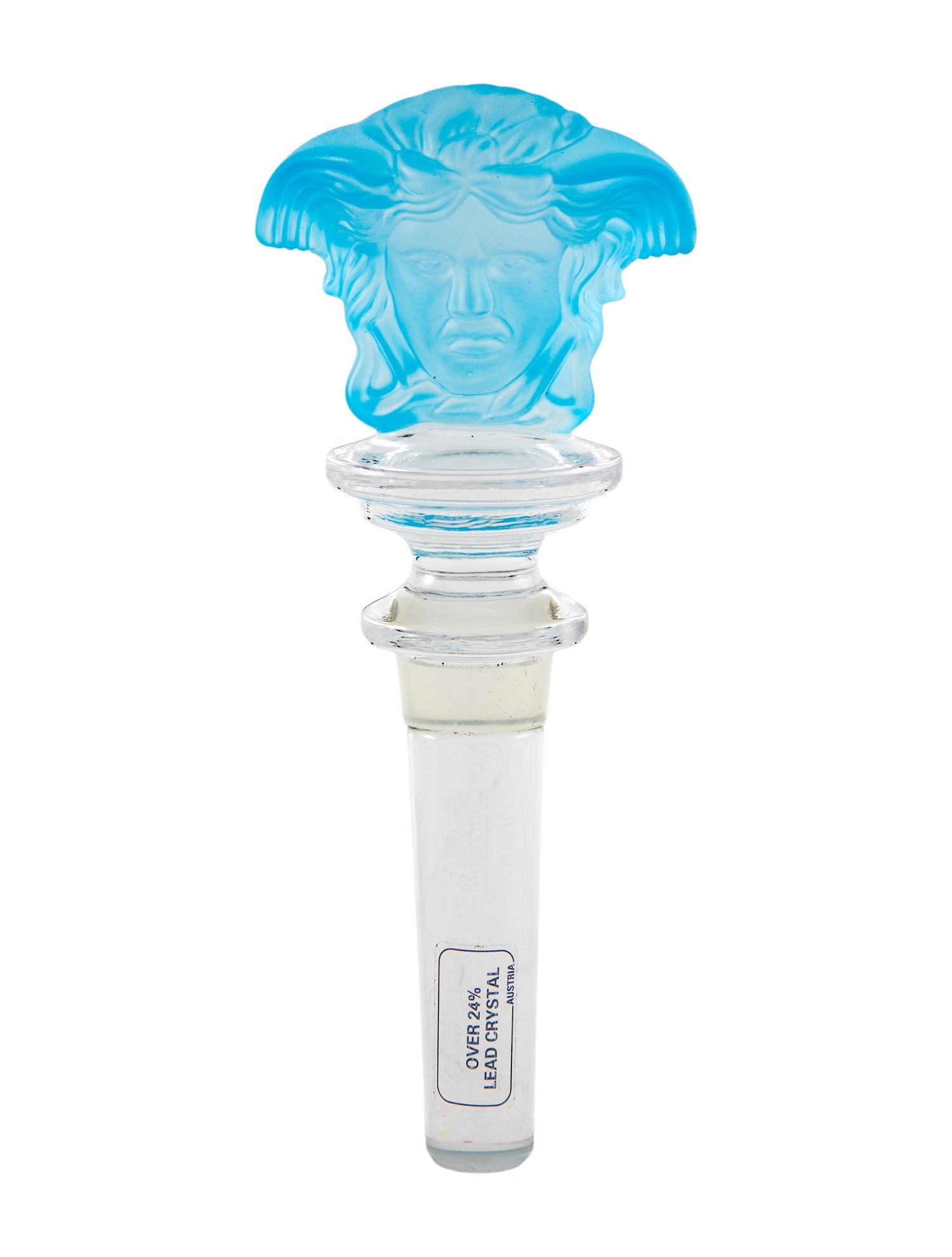 Versace Rosenthal Meets Medusa Crystal Bottle Stopper