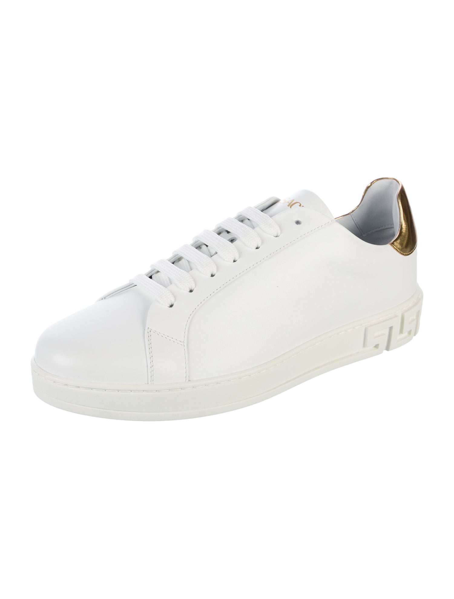 Versace Leather Sneakers w/ Tags