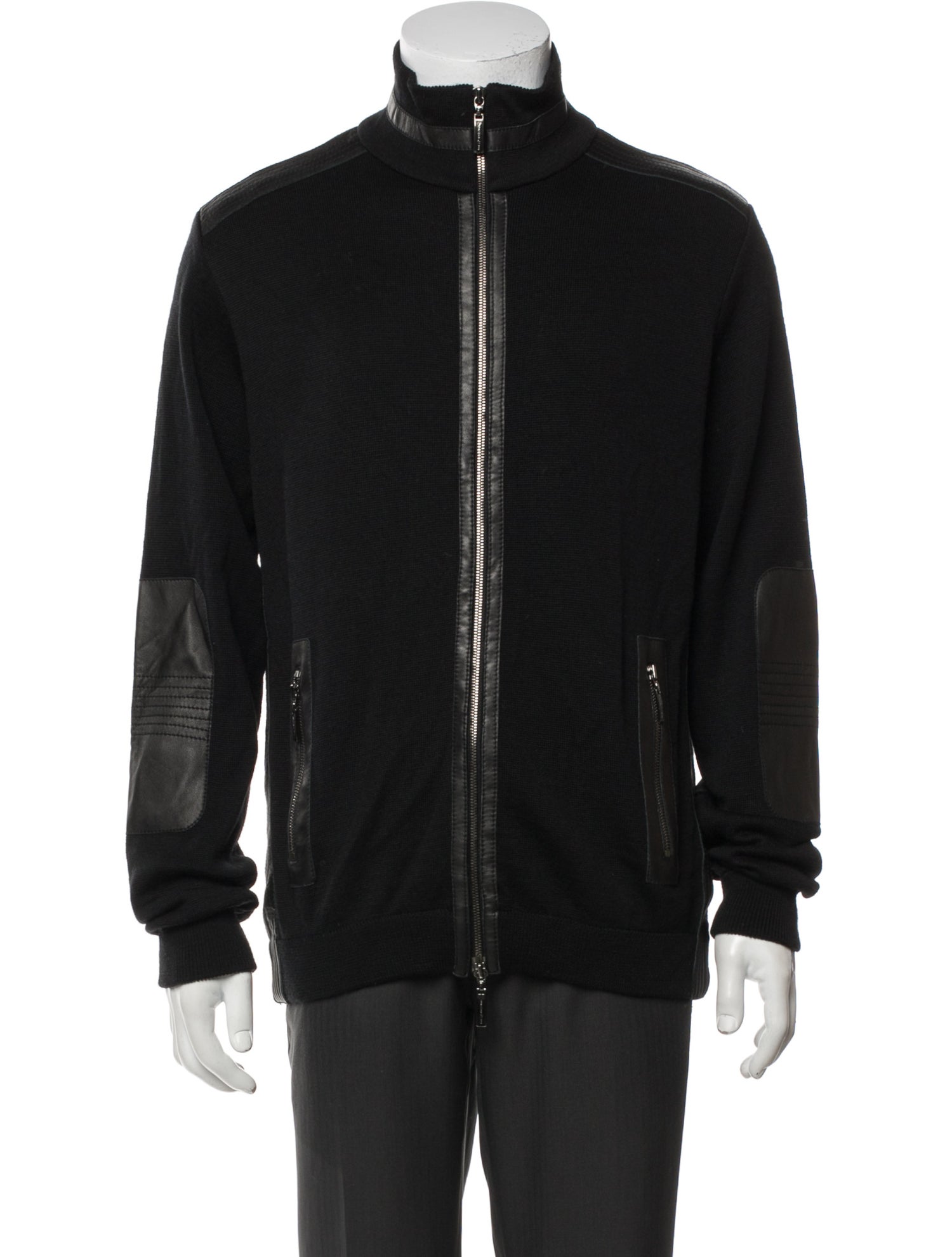 Versace Virgin Wool Moto Jacket