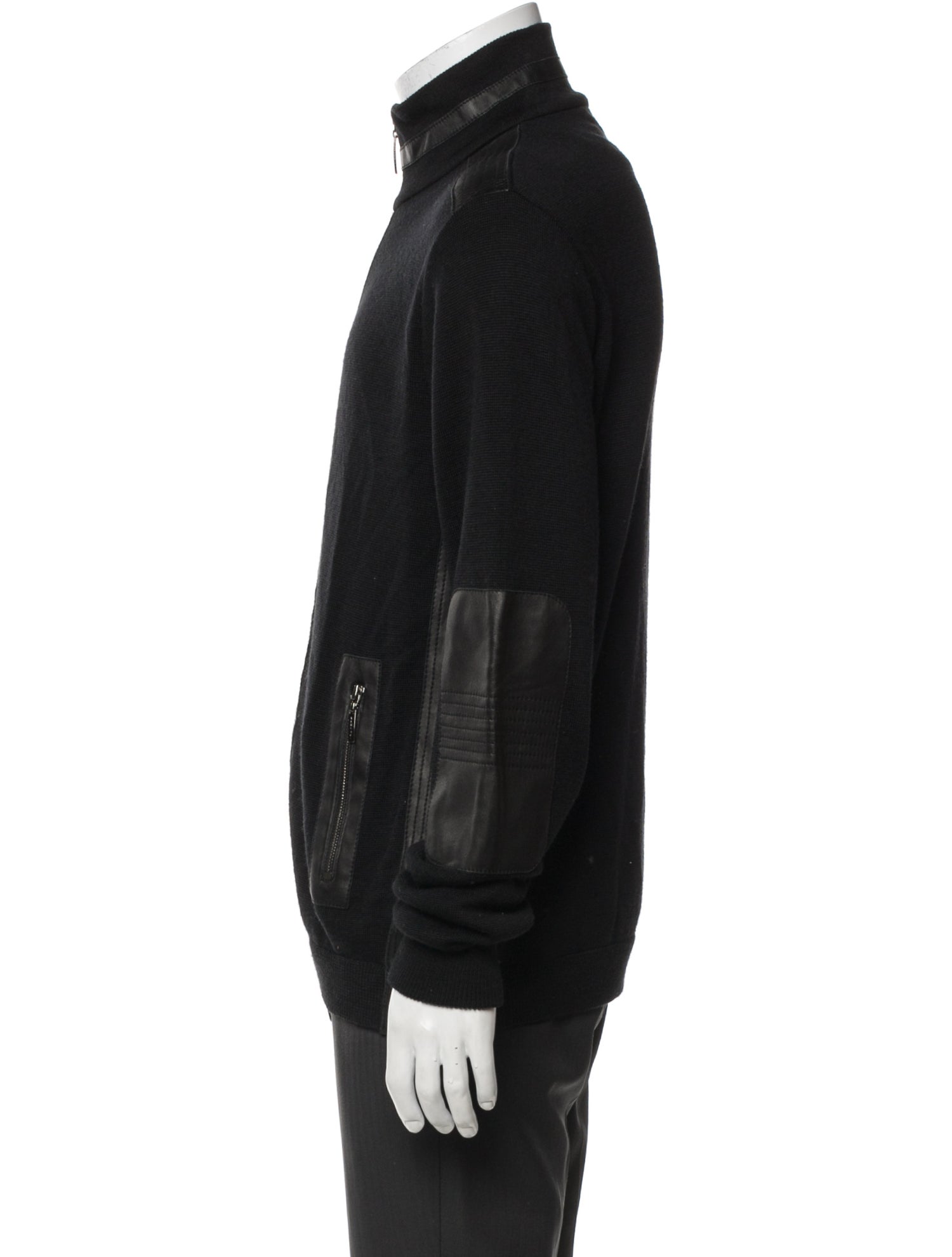 Versace Virgin Wool Moto Jacket