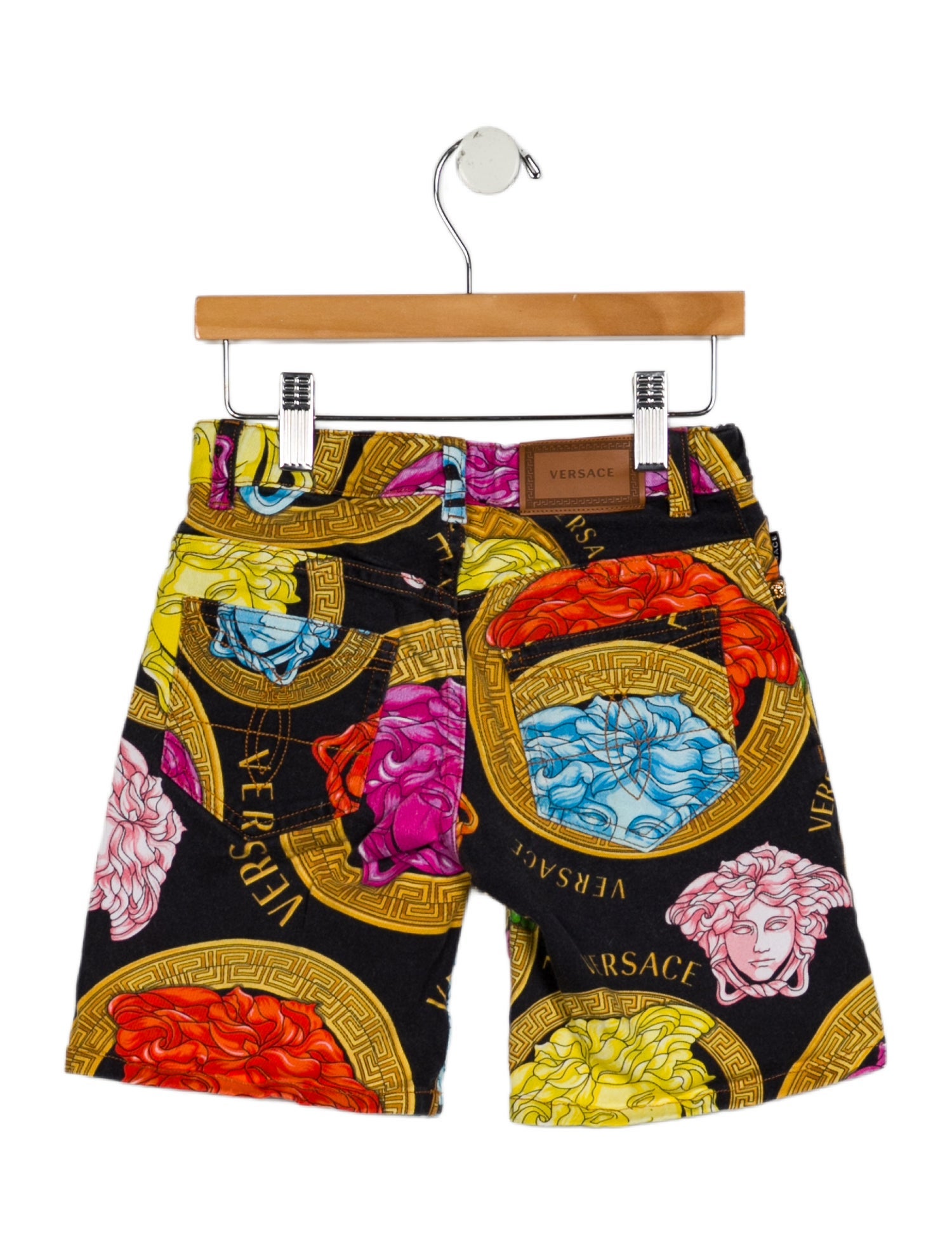 Versace Toddler Boys' Medusa Insignia Shorts.