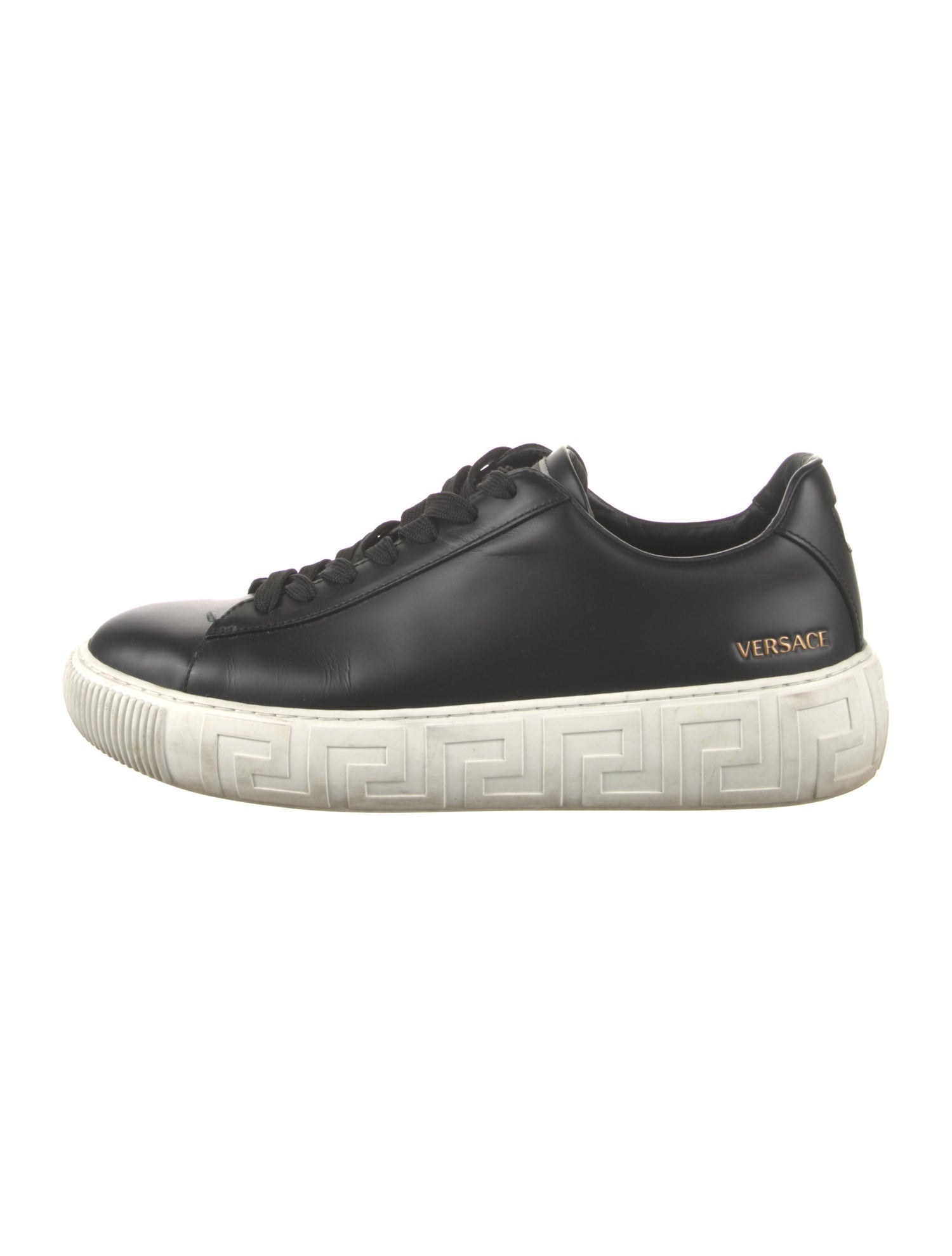 Versace Leather Sneakers