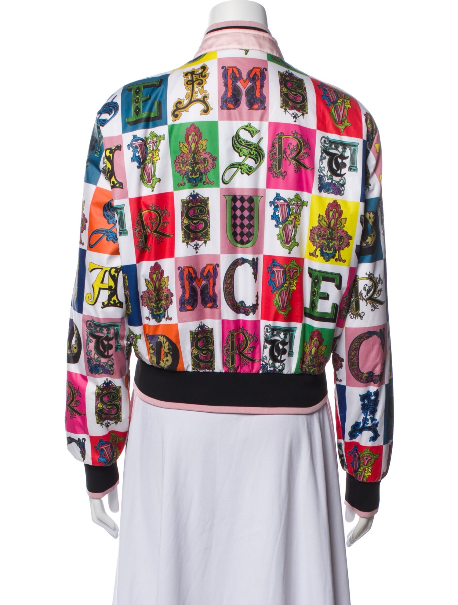 Printed Bomber Jacket