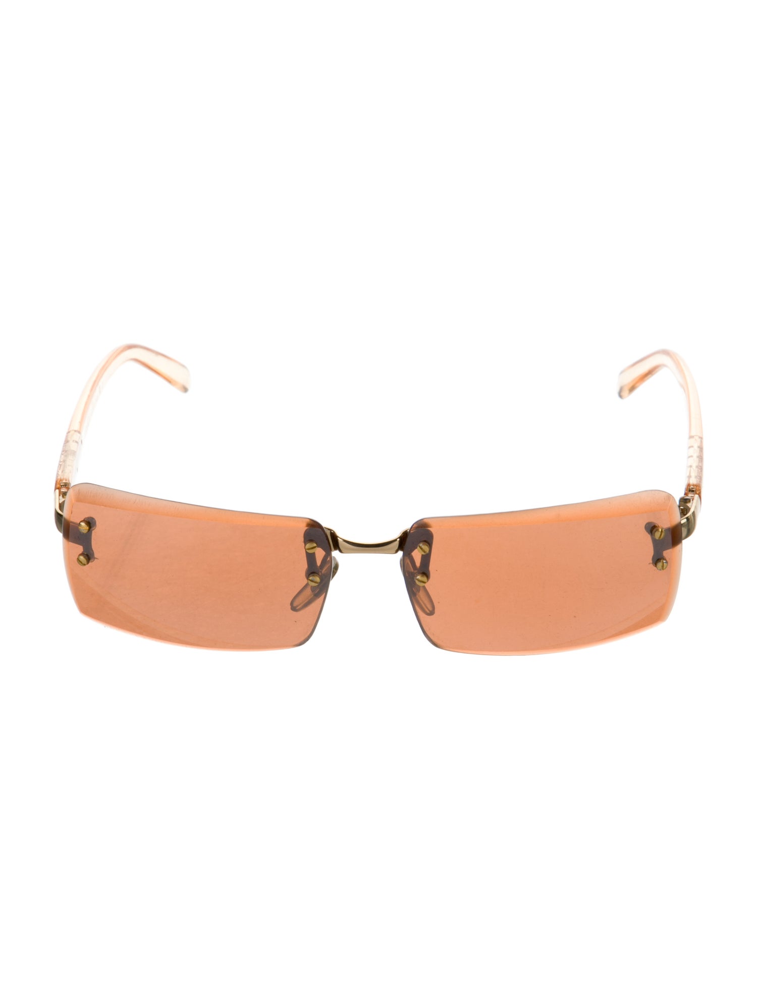 Versace Greca Pattern Square Sunglasses