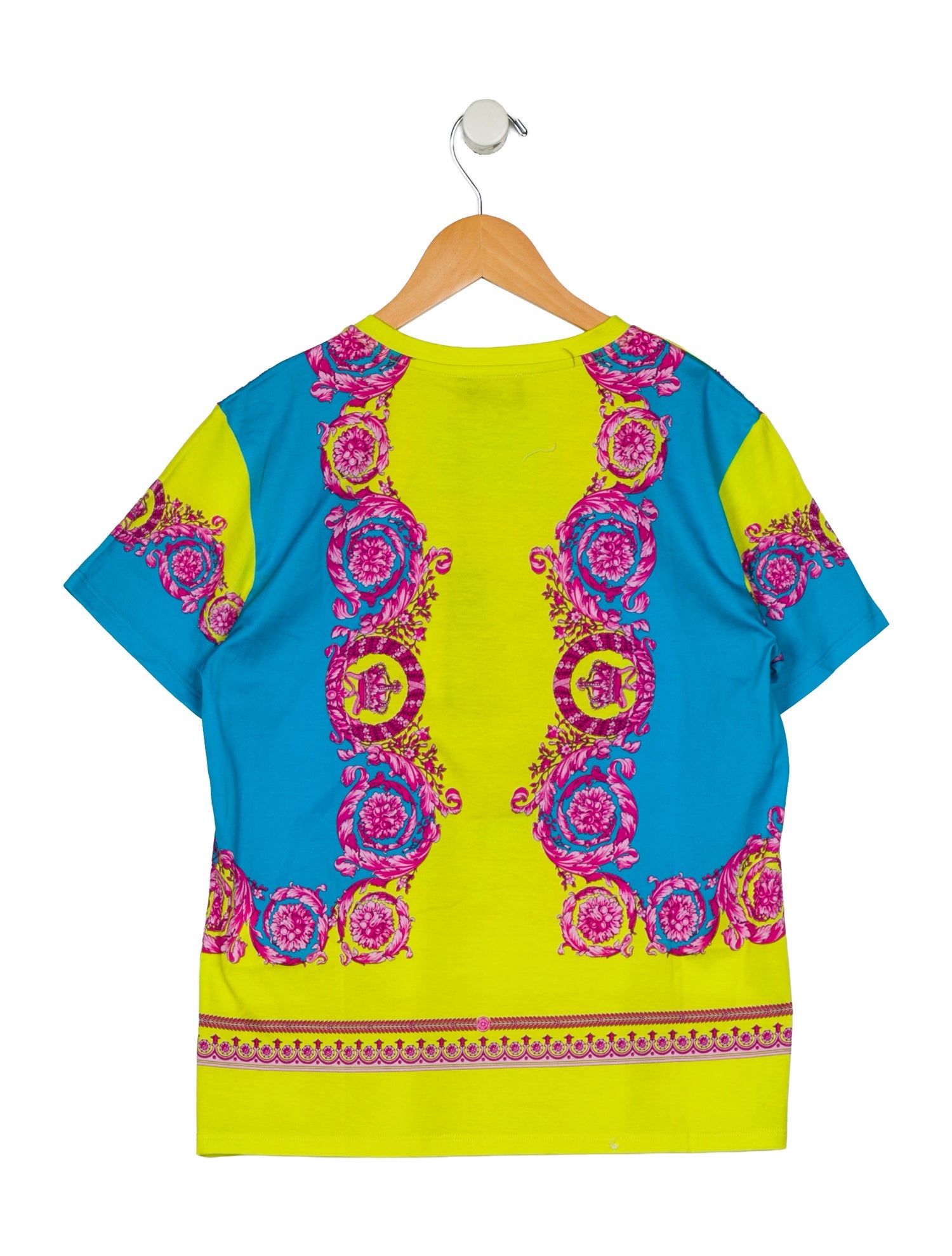 Versace kid's girls pattern print t-shirt w/Tags