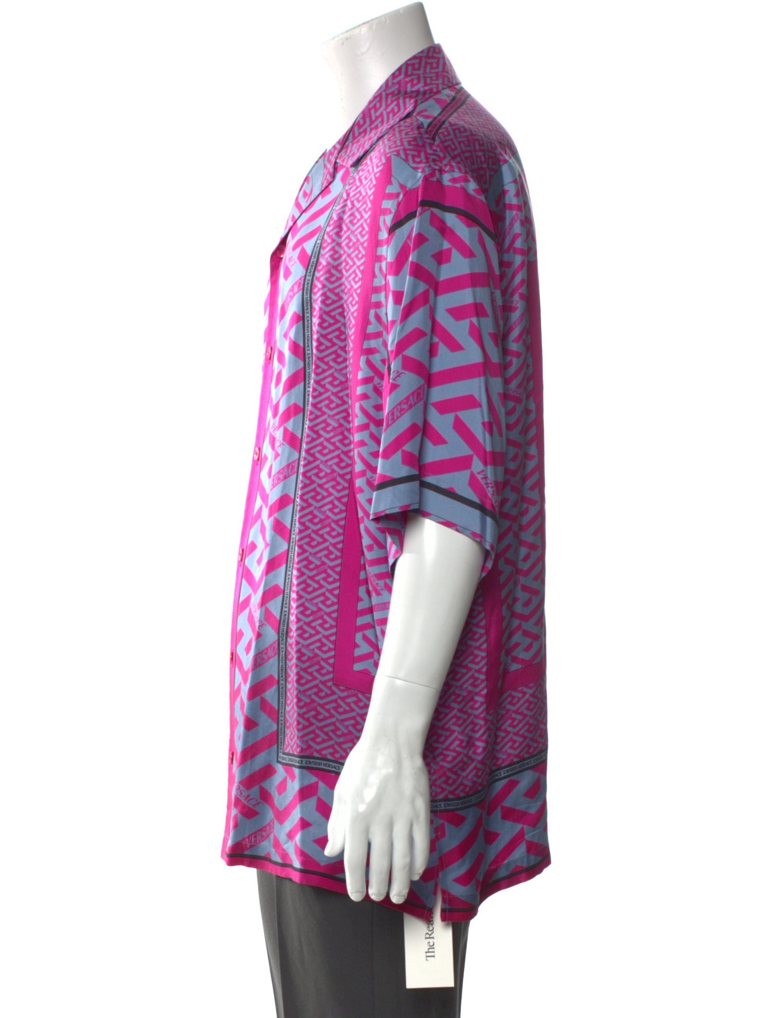 Versace Silk Printed Shirt