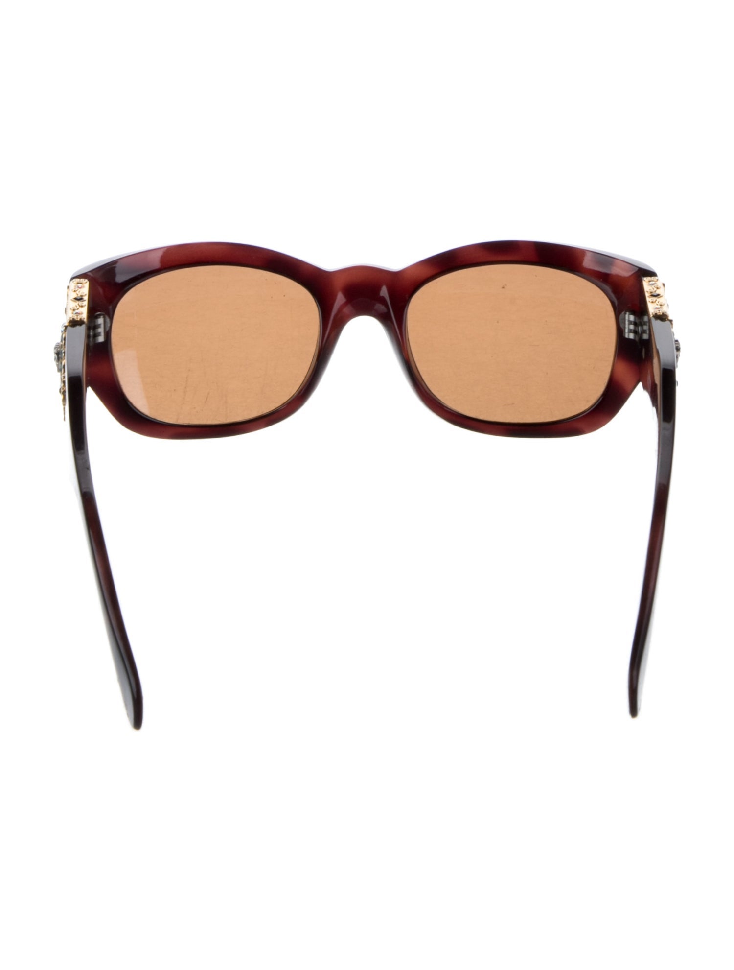 Versace Cat-Eye Tinted Sunglasses