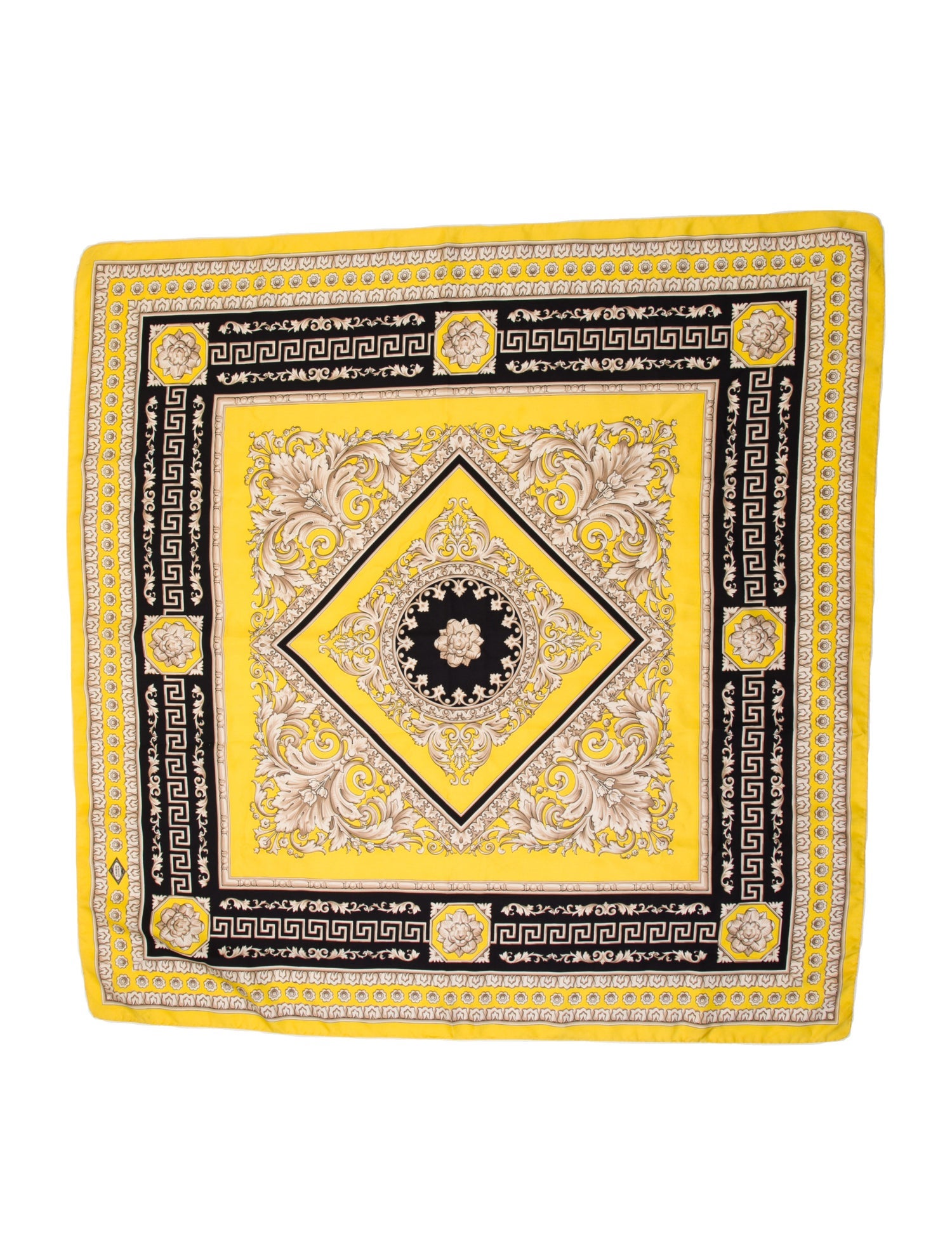 Versace Silk Printed Scarf