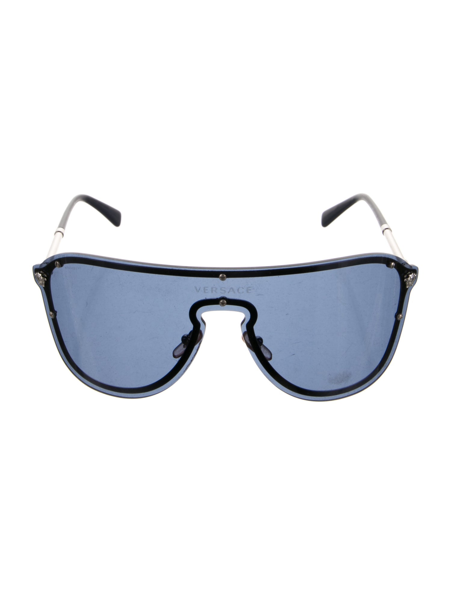 Versace Medusa Insignia Shield Sunglasses