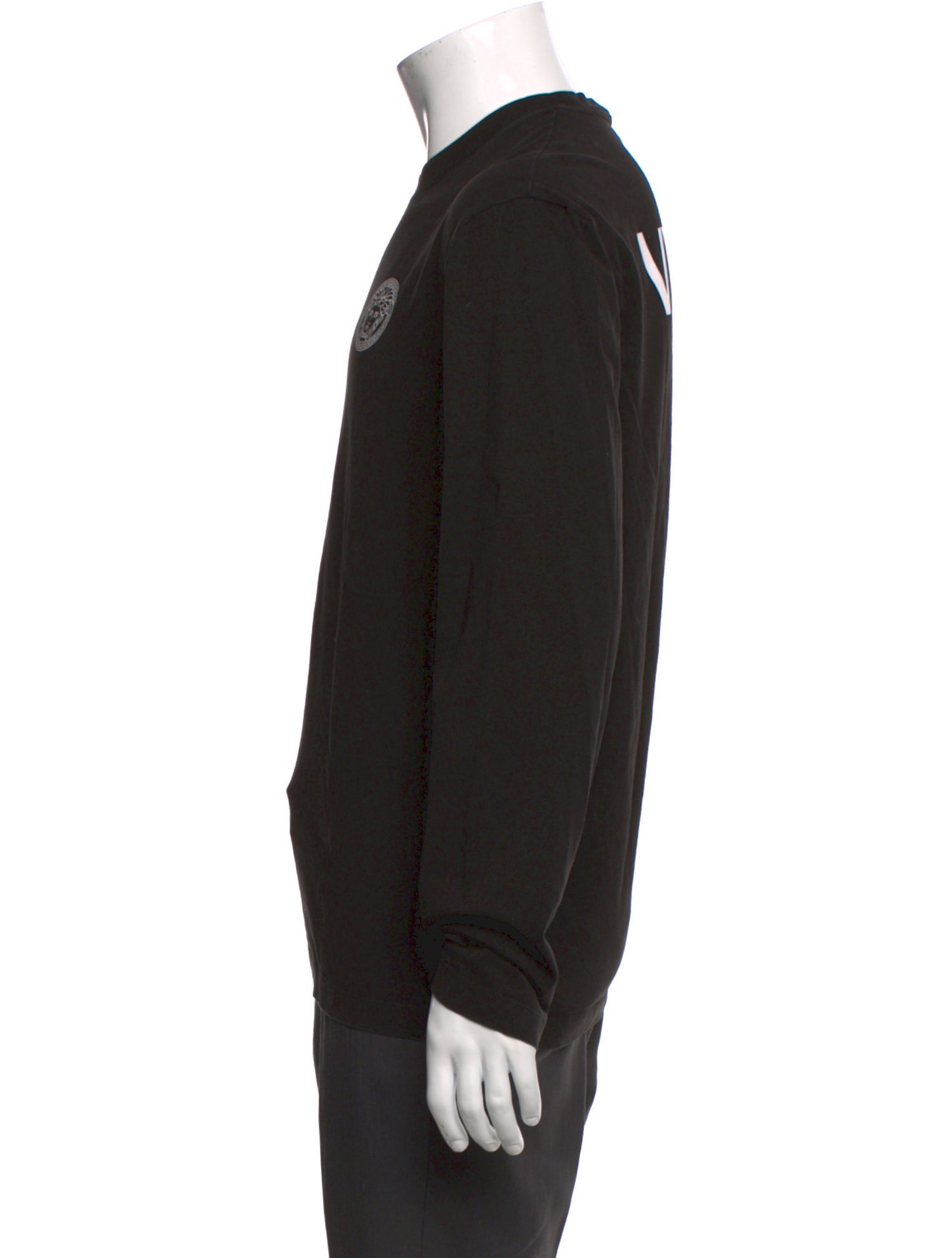 Versace Graphic Print Crew Neck T-Shirt