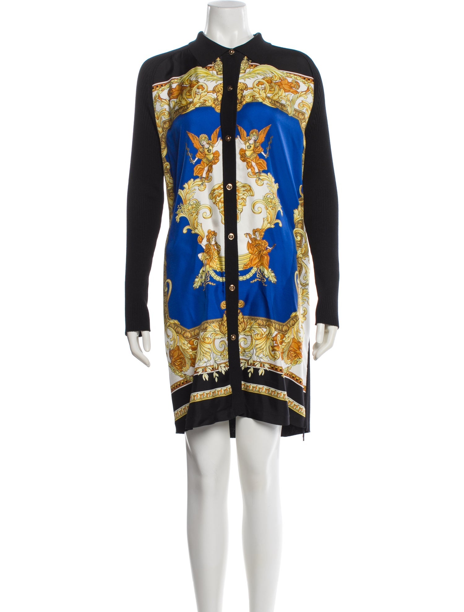 Versace Silk Mini Dress