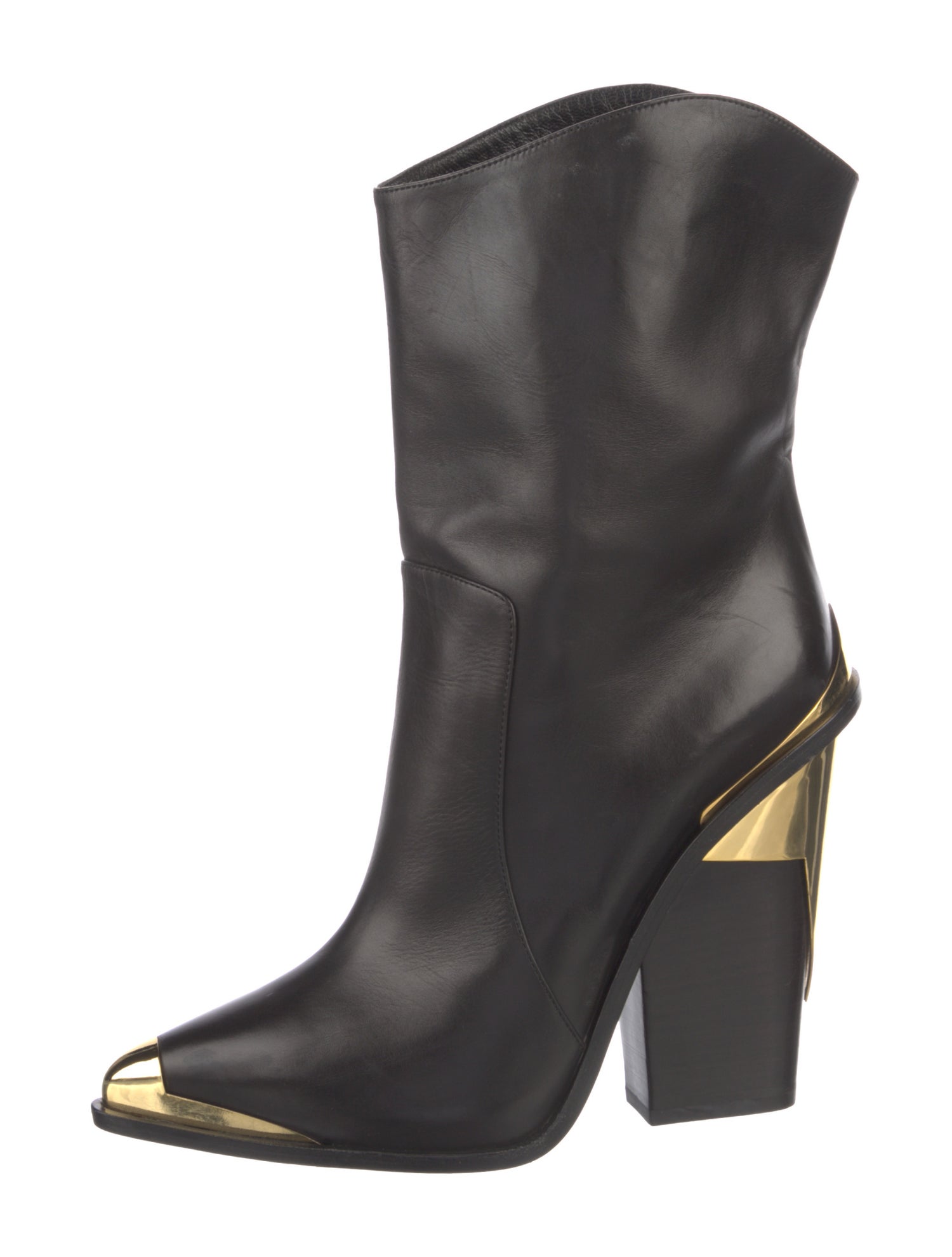 Versace Leather Boots
