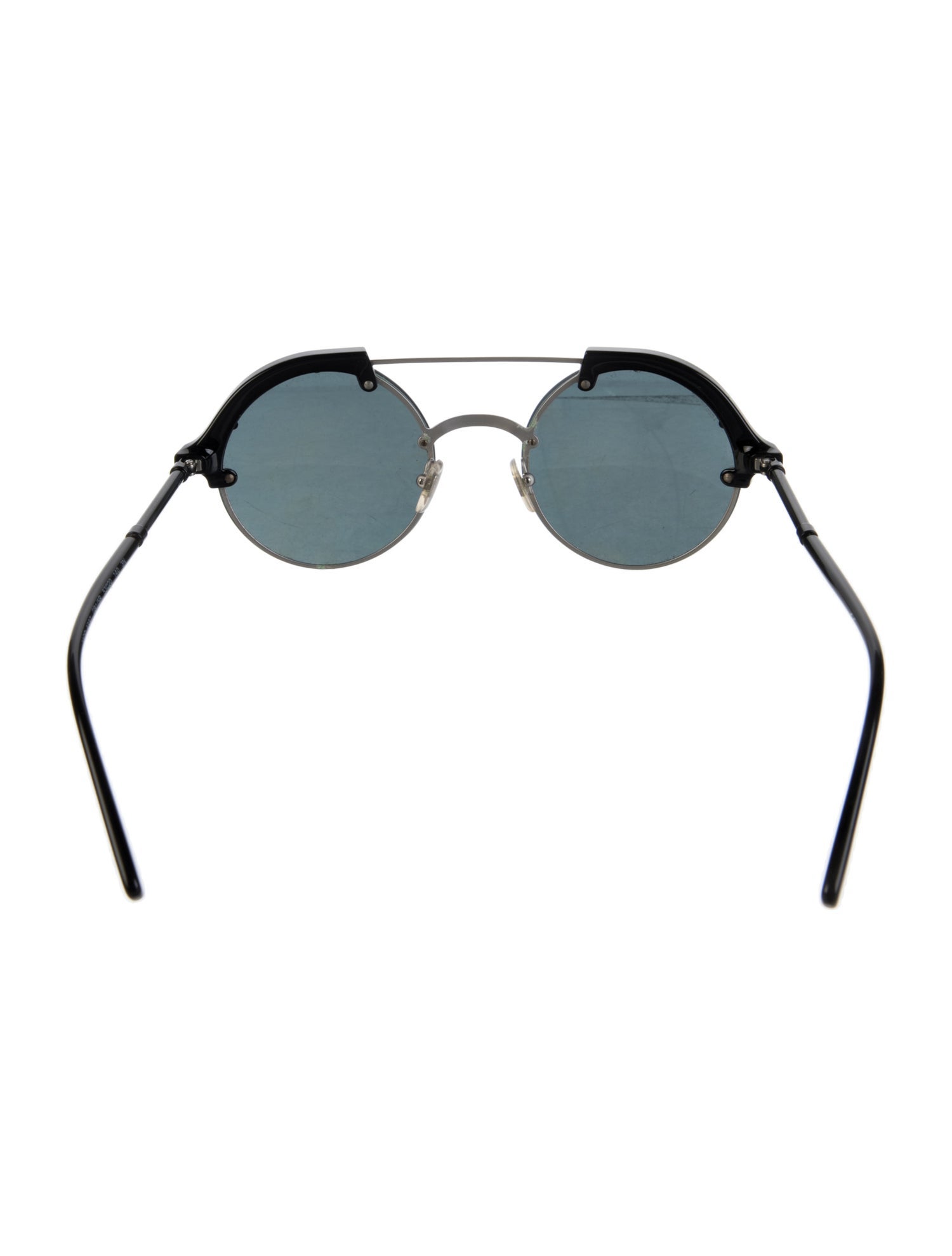 Versace Round Mirrored Sunglasses