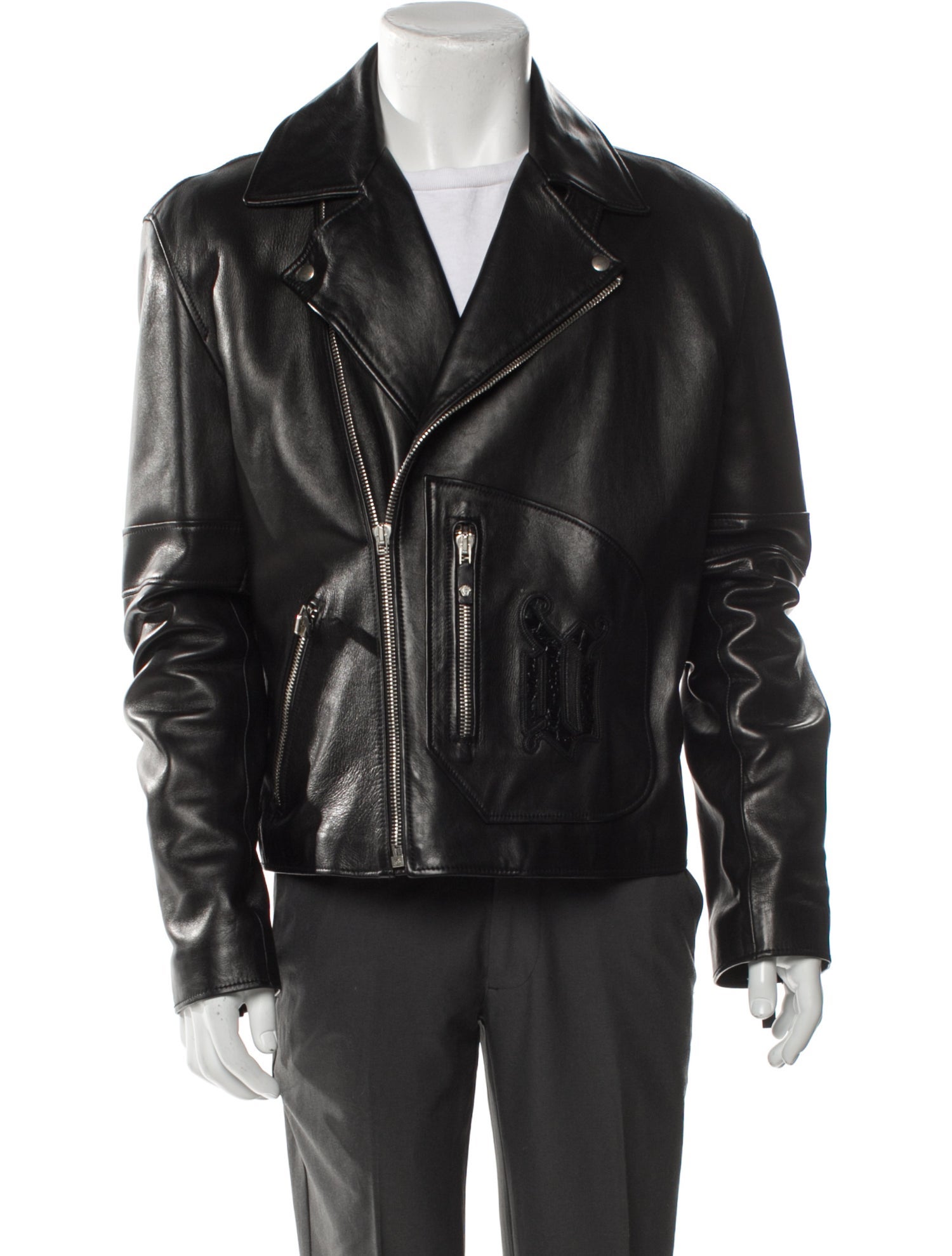 Gianni Versace Vintage 2002 Moto Jacket