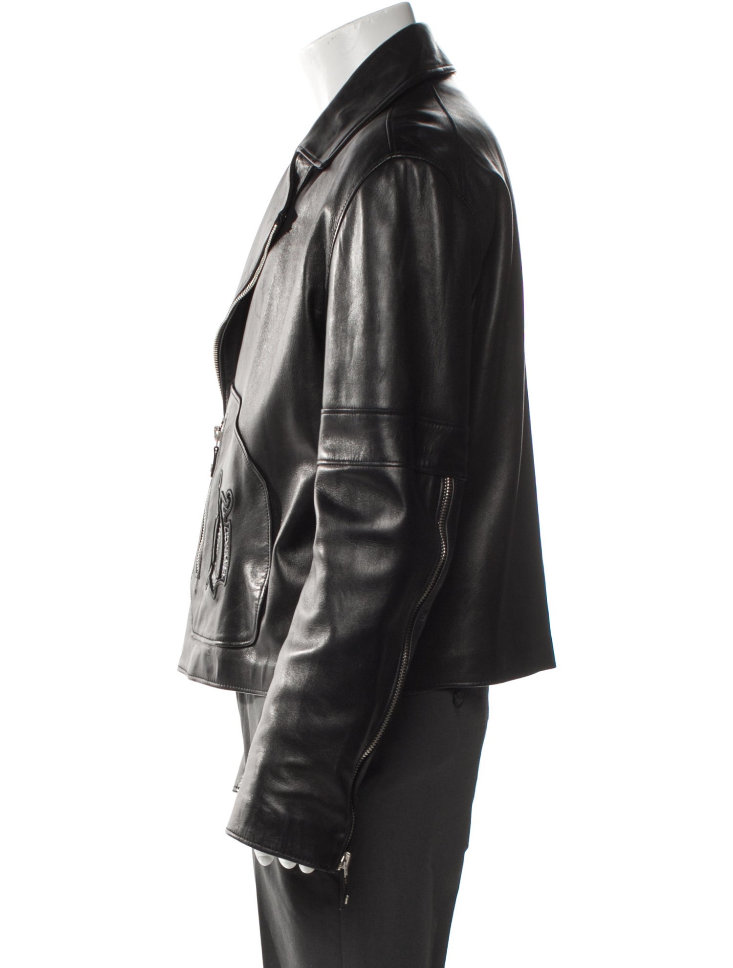 Gianni Versace Vintage 2002 Moto Jacket