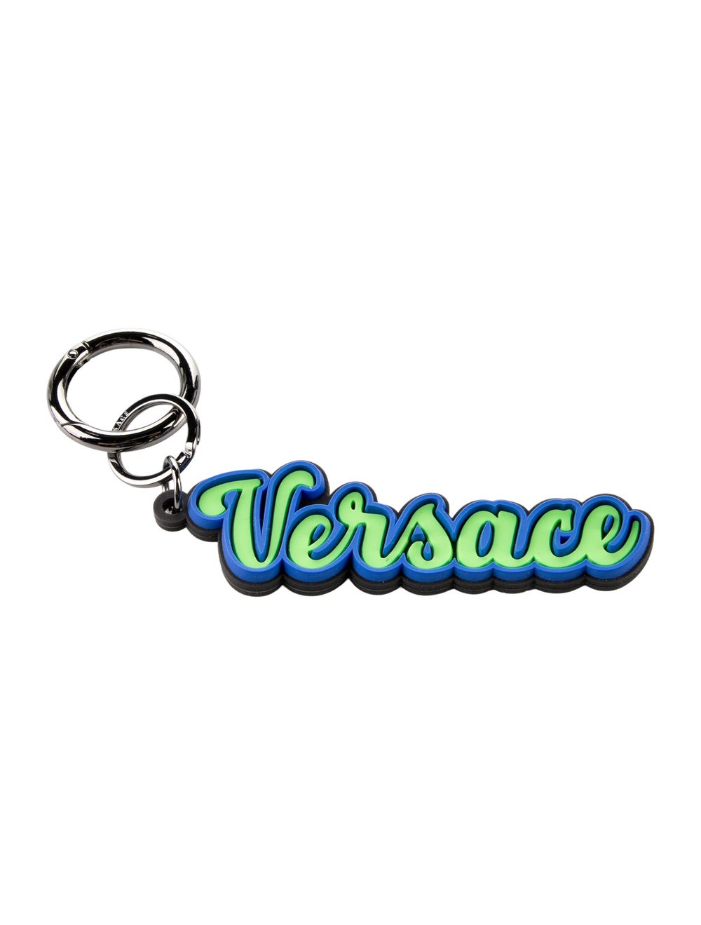 Versace Patterned Silicone Keychain - image 1