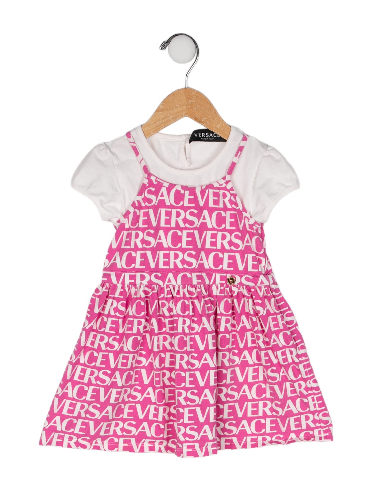 Versace All Over Print Dress