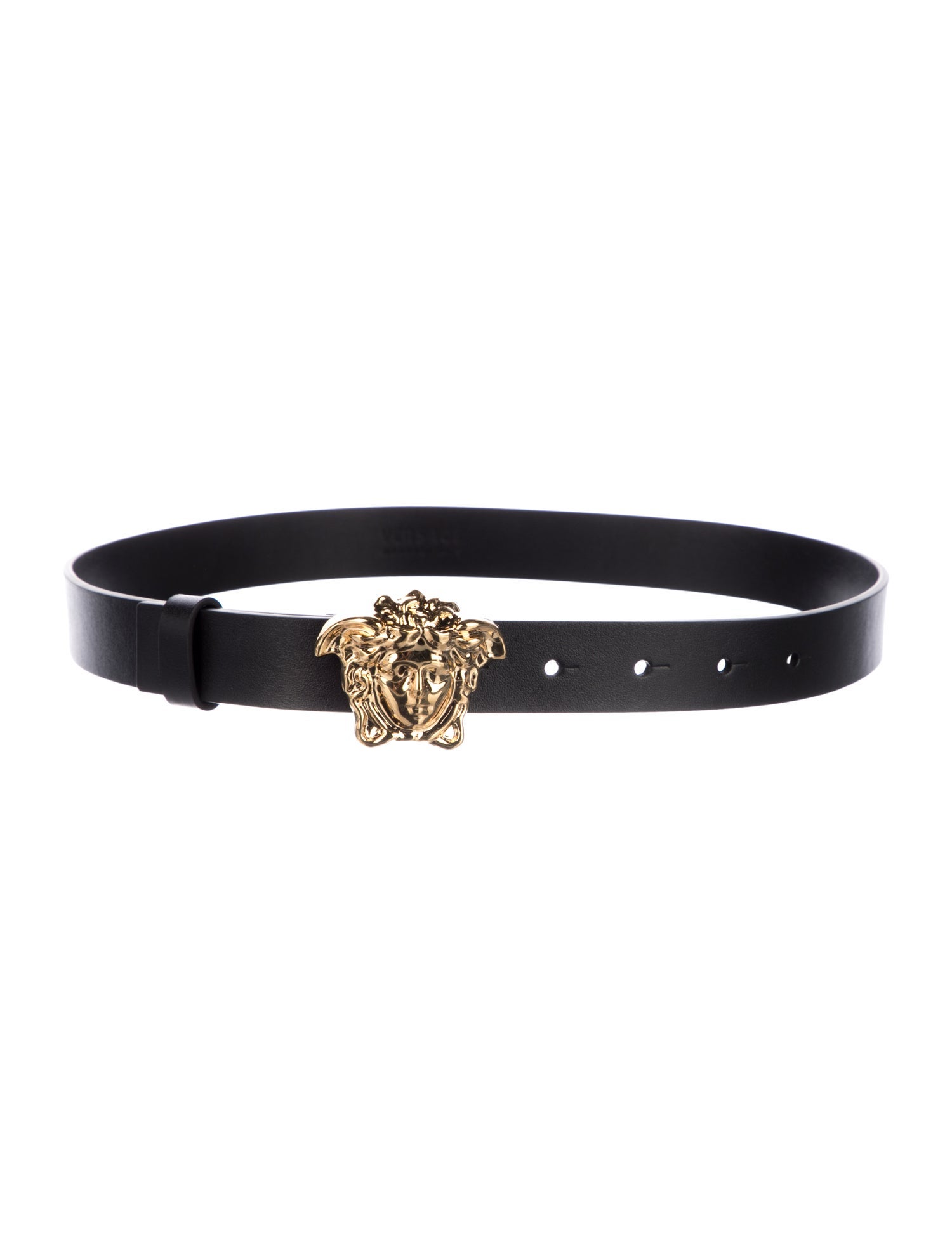 Versace Kids La Medusa Leather Belt