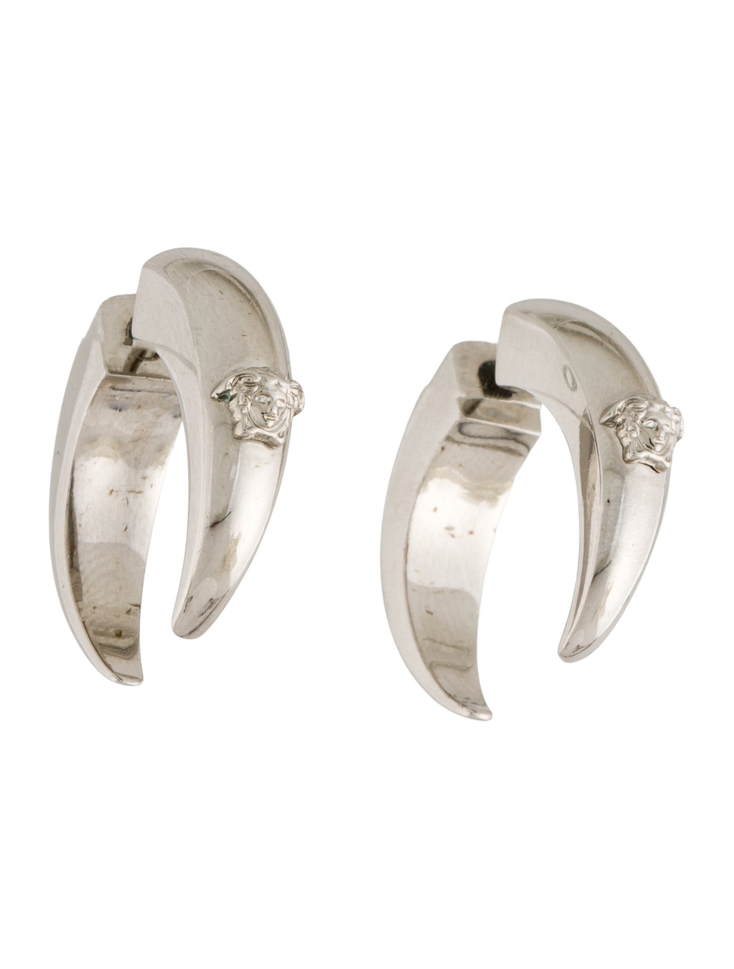 Versace Galaxy Moon Earrings