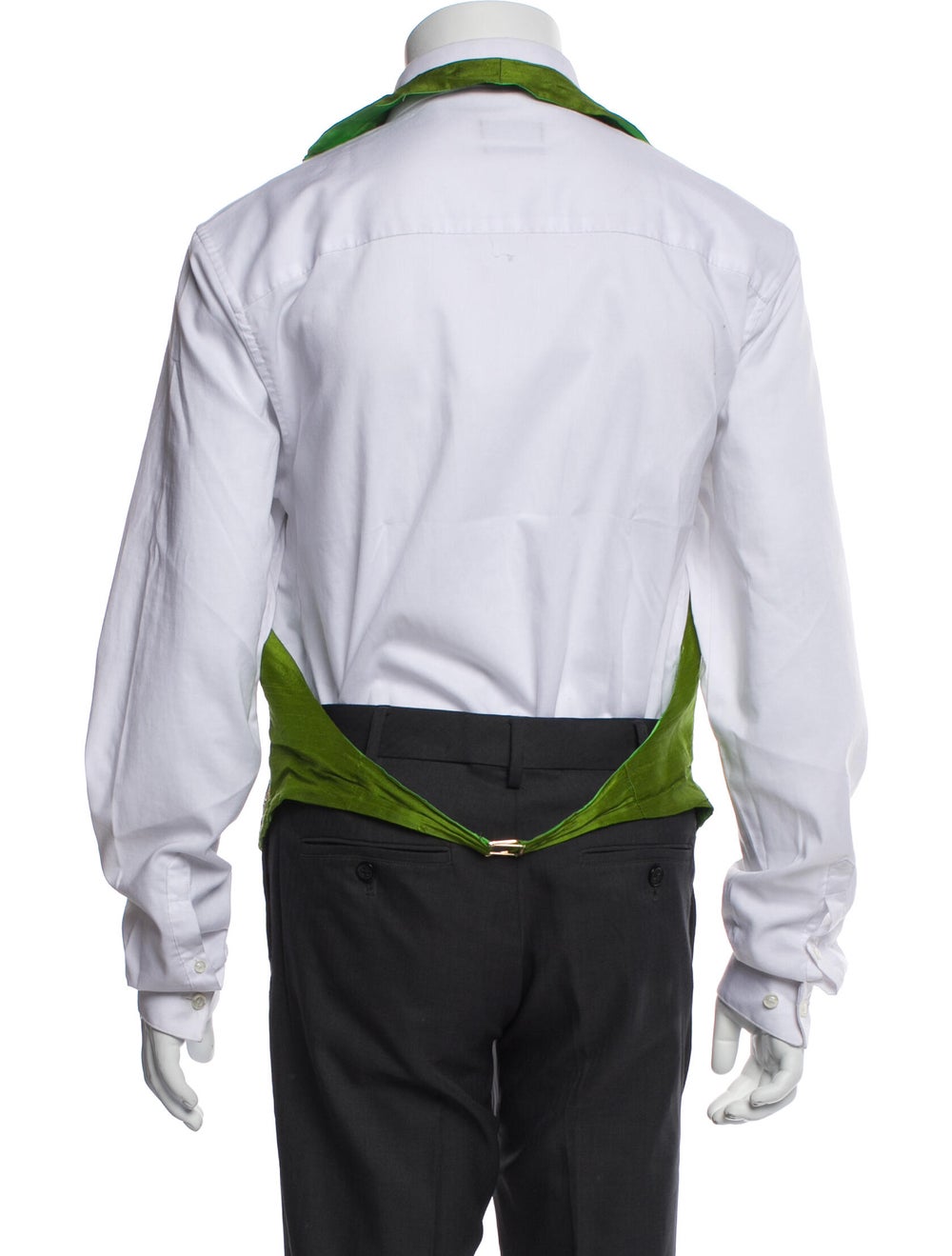 Versace Patterned Sequin Embellishments Suit Vest - image 3