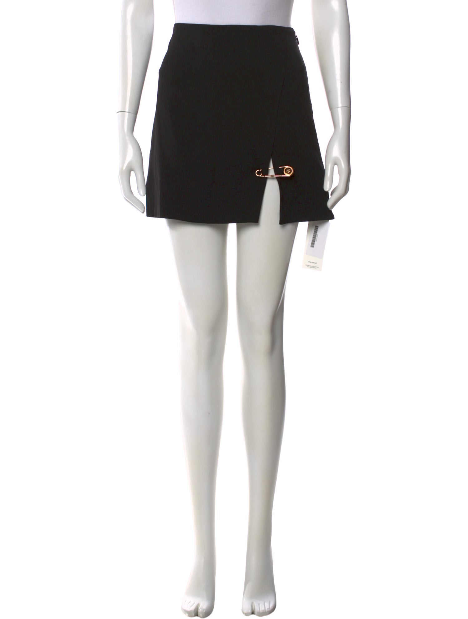 Versace Virgin Wool Mini Skirt w/ Tags