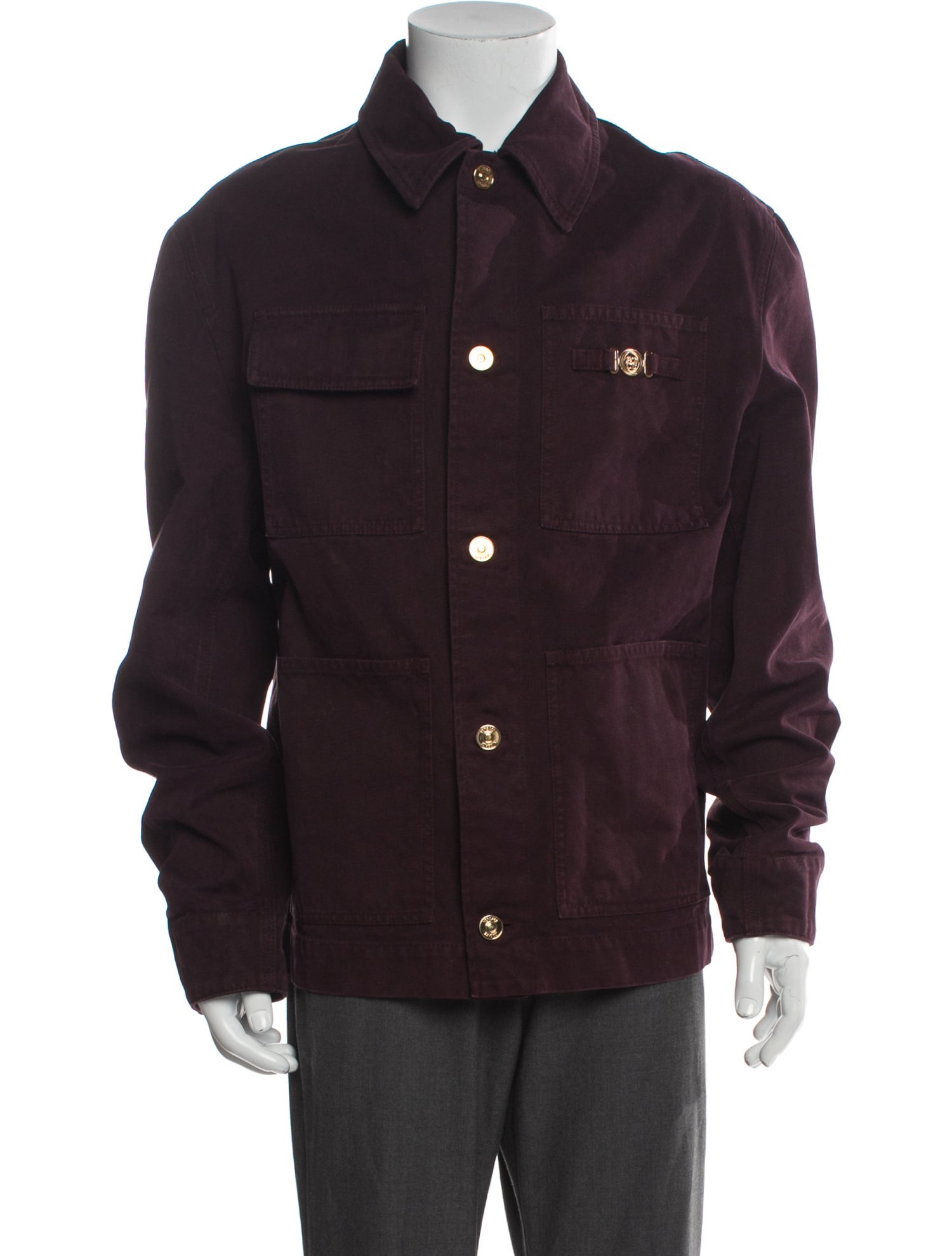 Versace Medusa Insignia Utility Jacket