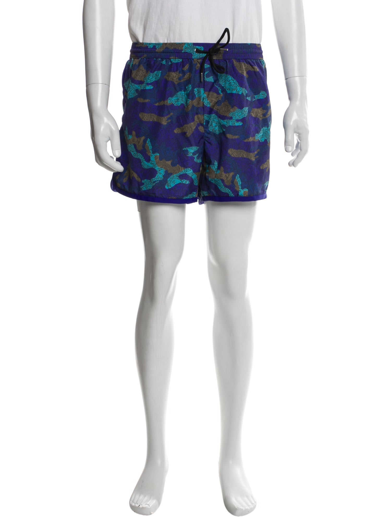 Versace Printed Swim Trunks