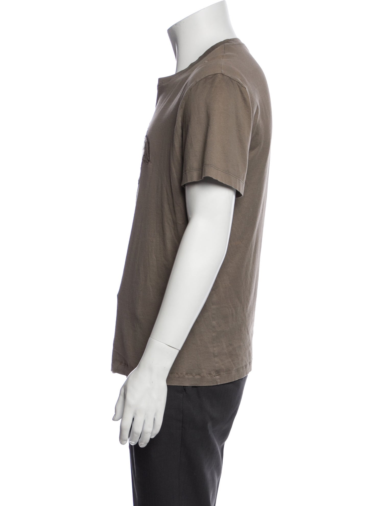 Versace Graphic Print Crew Neck T-Shirt