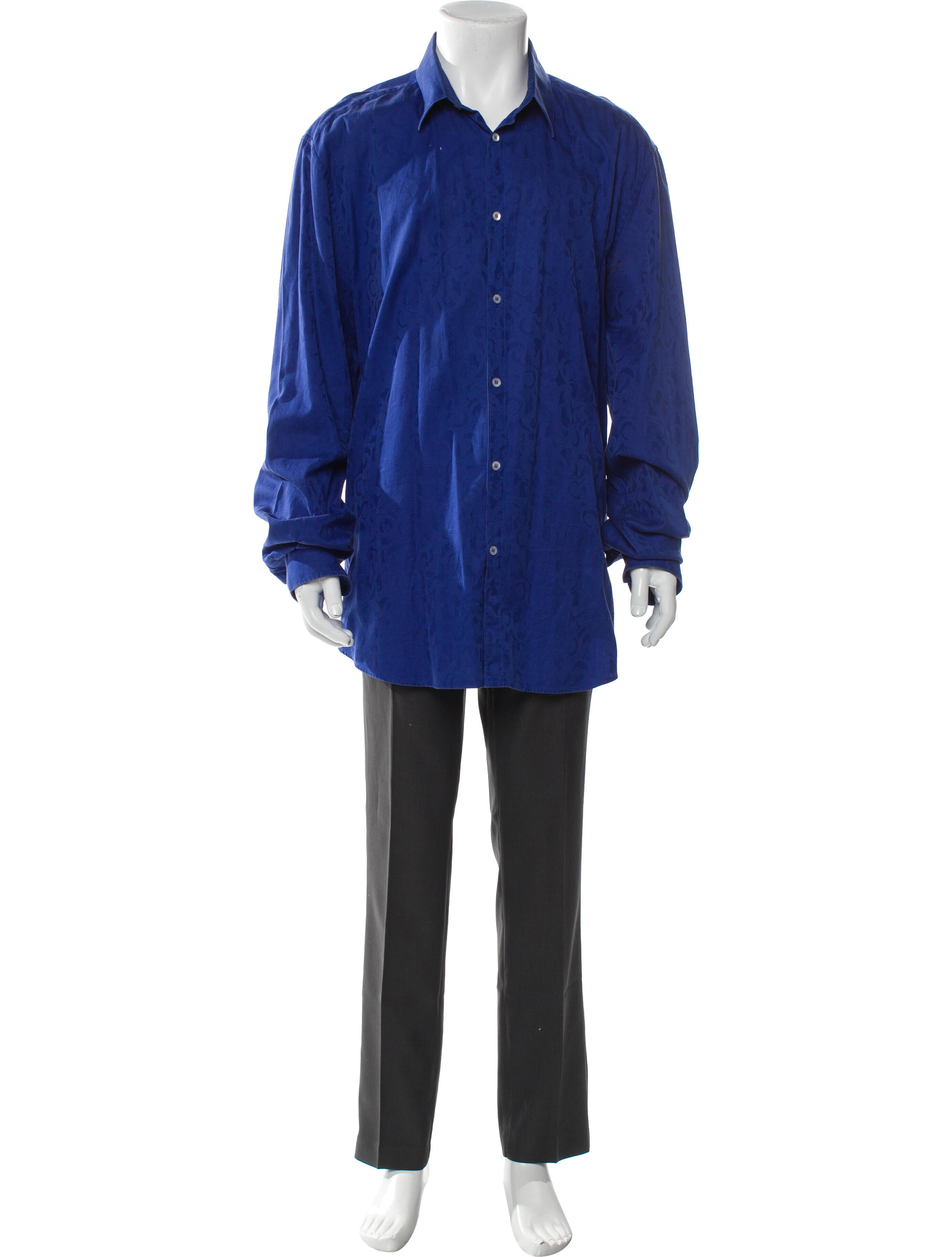 Versace Long Sleeve Dress Shirt