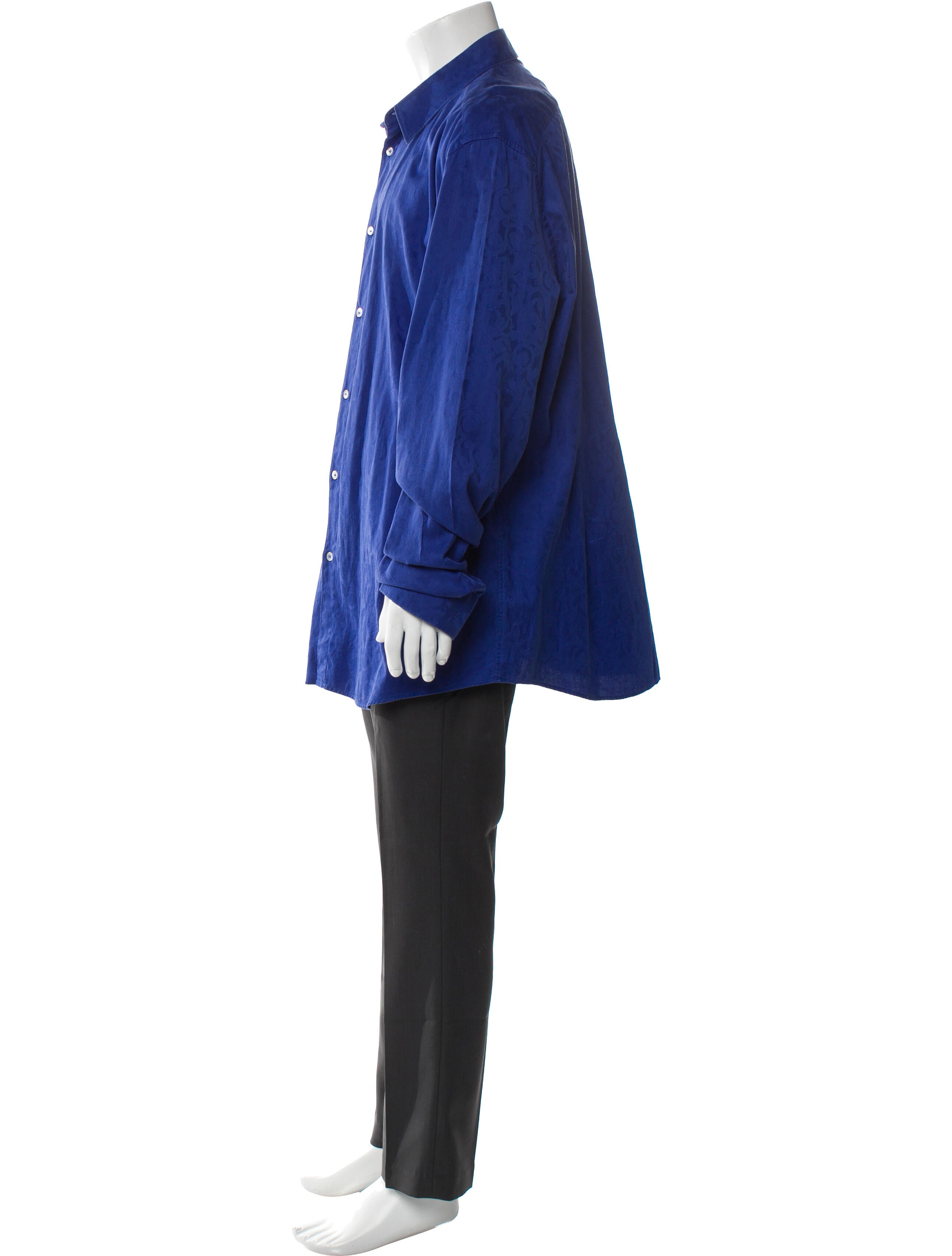 Versace Long Sleeve Dress Shirt