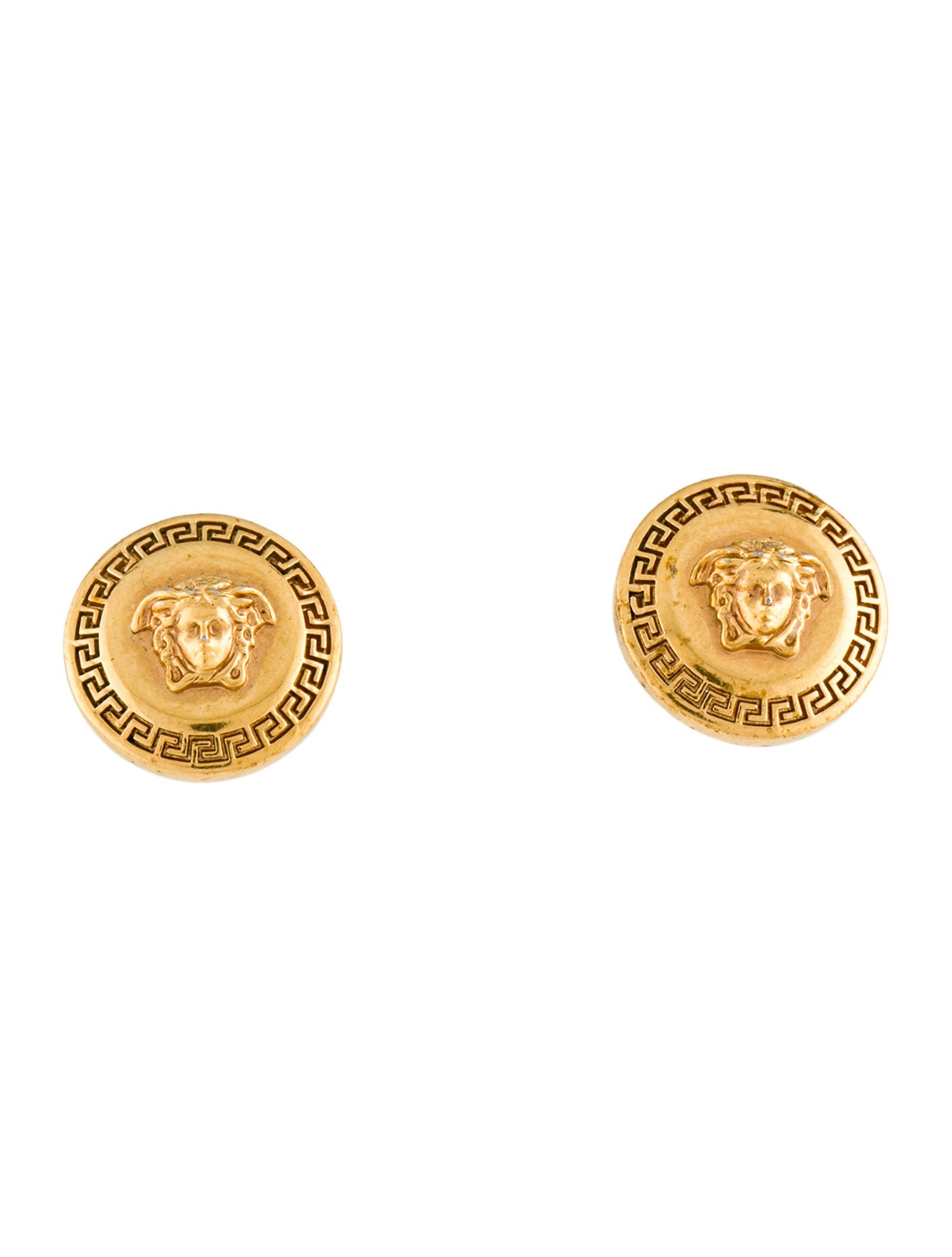 Versace Tribute Medusa Stud Earrings