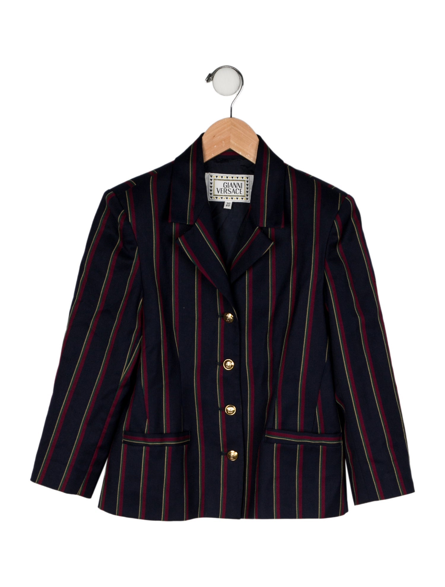 Versace Wool Blazer
