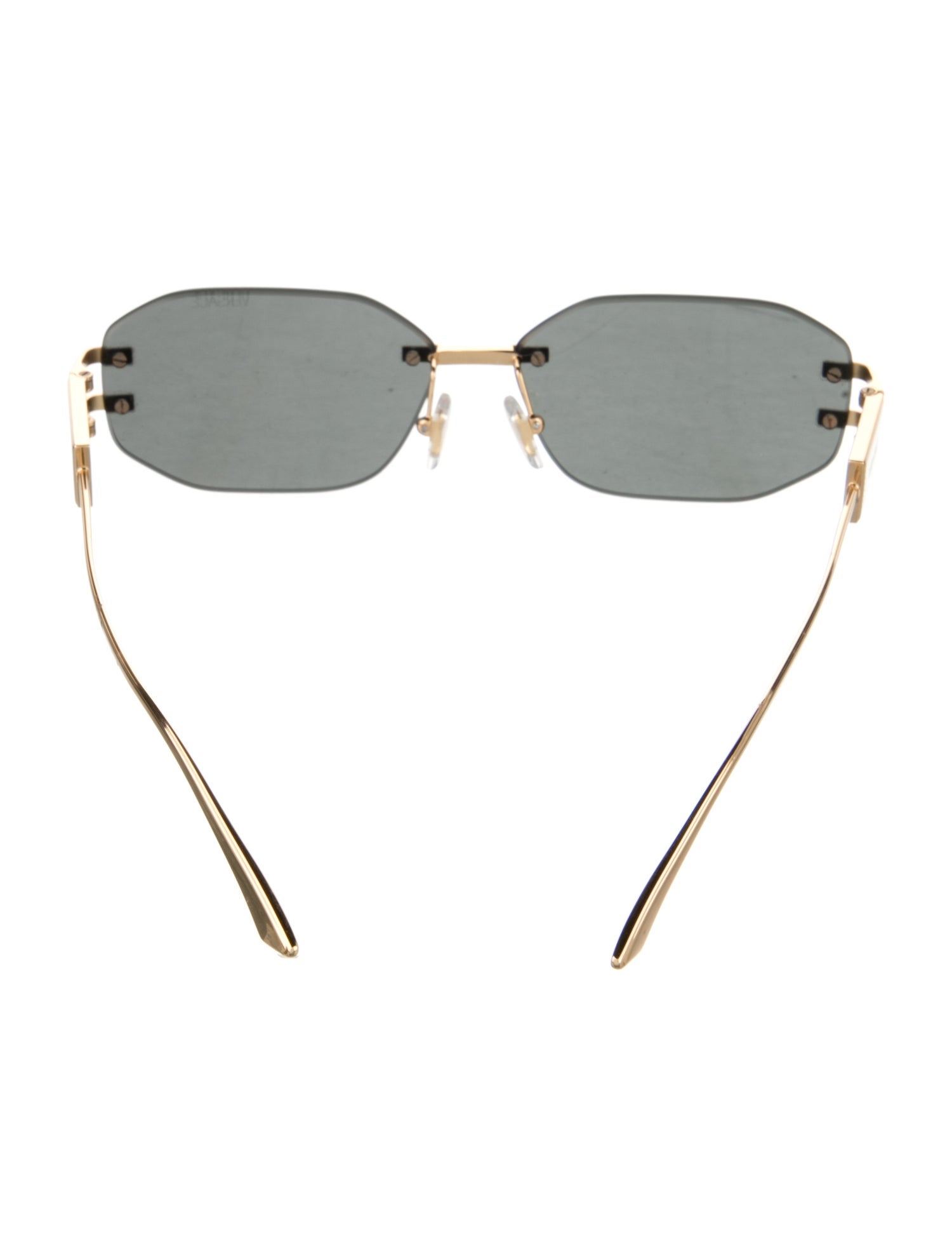 Versace Square Tinted Sunglasses