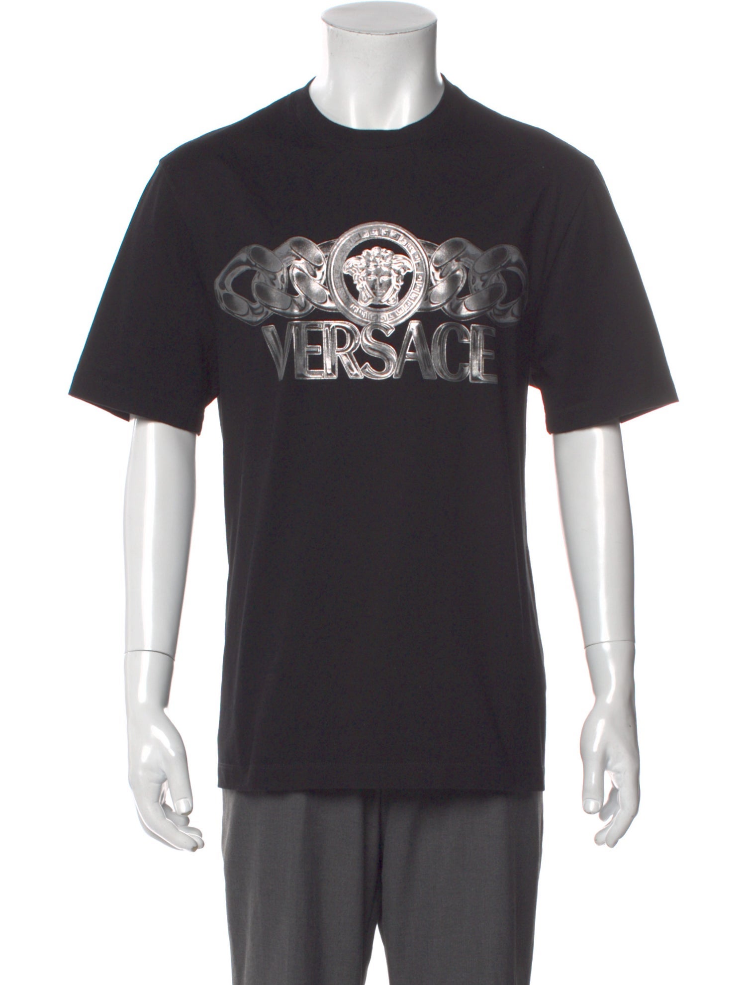 Versace Medusa Insignia Crew Neck T-Shirt