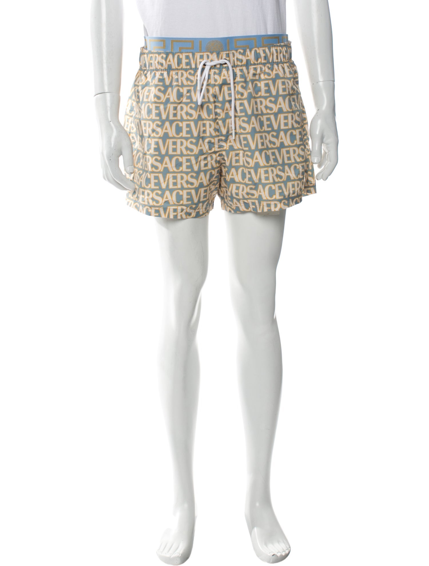 Versace Printed Swim Trunks w/ Tags