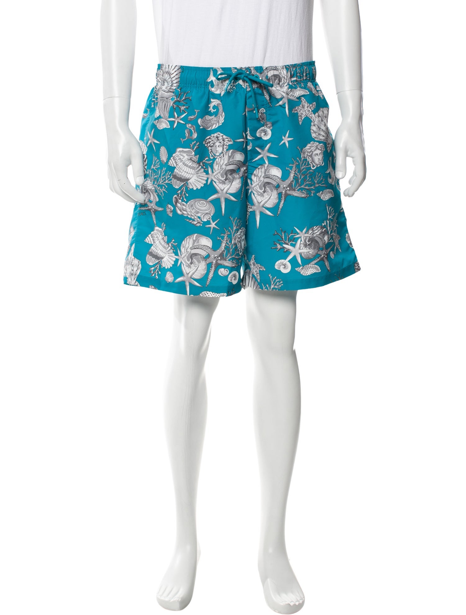 Versace Printed Swim Trunks w/ Tags